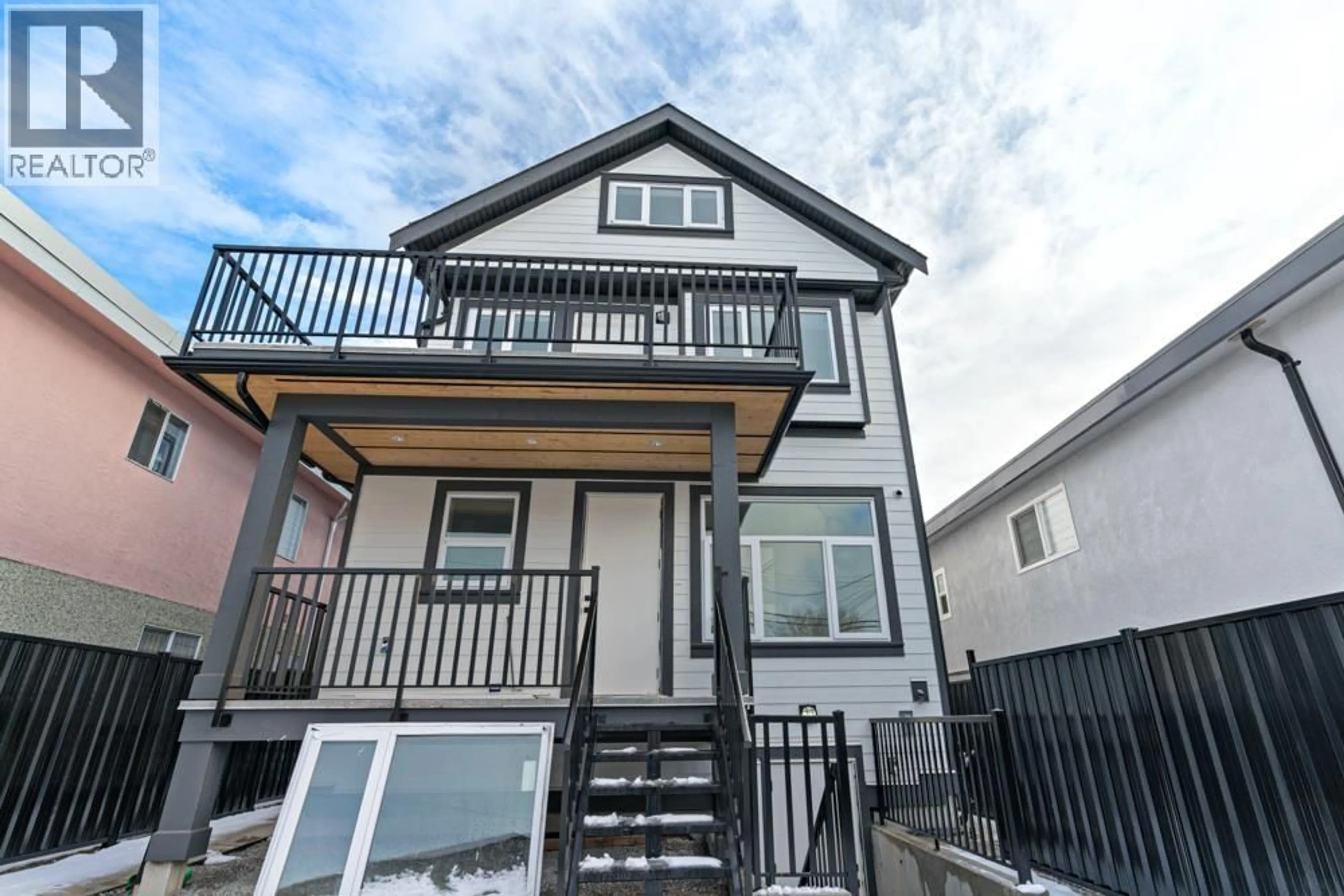 Home with vinyl exterior material, street for 6749 KNIGHT STREET, Vancouver British Columbia V5P2W4
