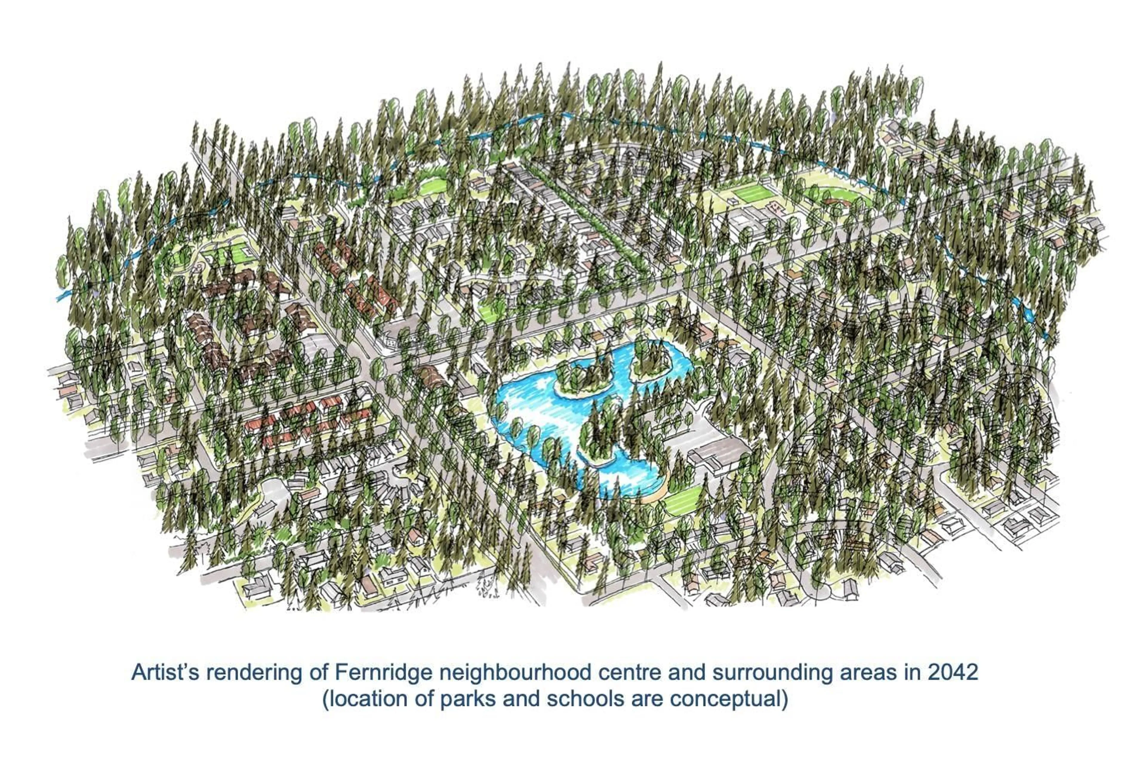 Picture of a map for 2650 204, Langley British Columbia V2Z2B8