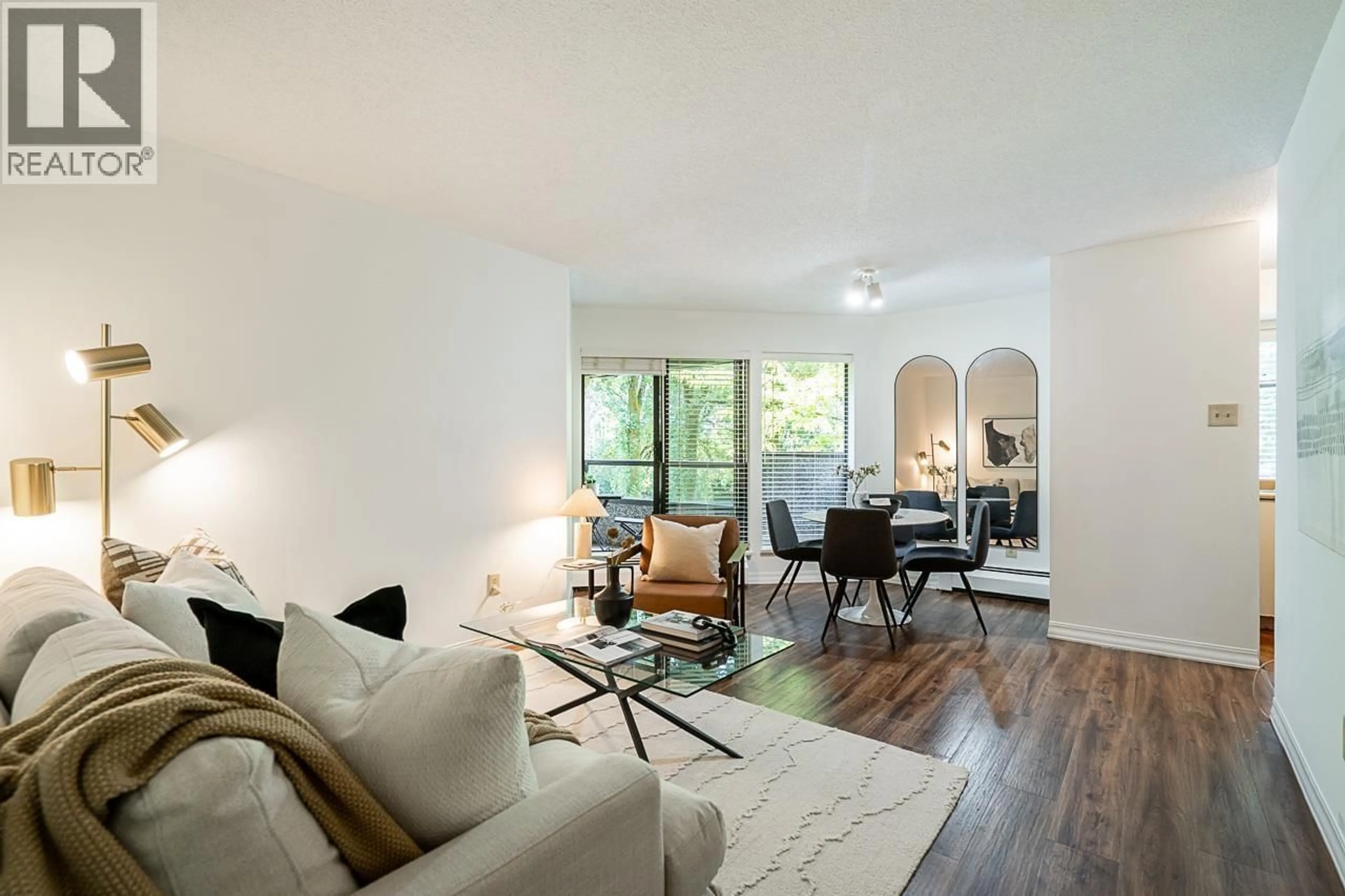 Living room with furniture, unknown for 108 - 8460 ACKROYD ROAD, Richmond British Columbia V6X3E9