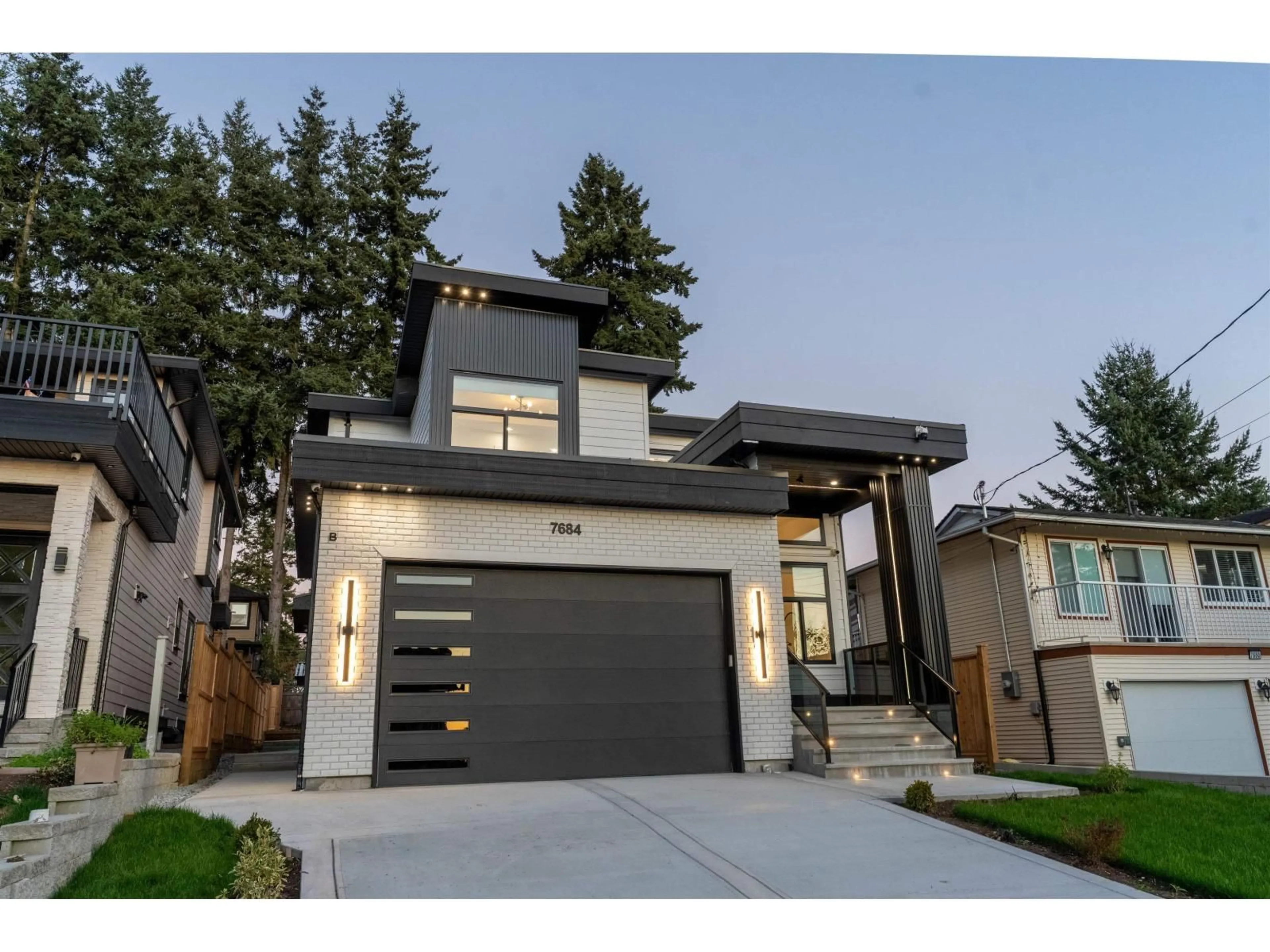 Home with brick exterior material, street for 7684 115A, Delta British Columbia V4C5R2