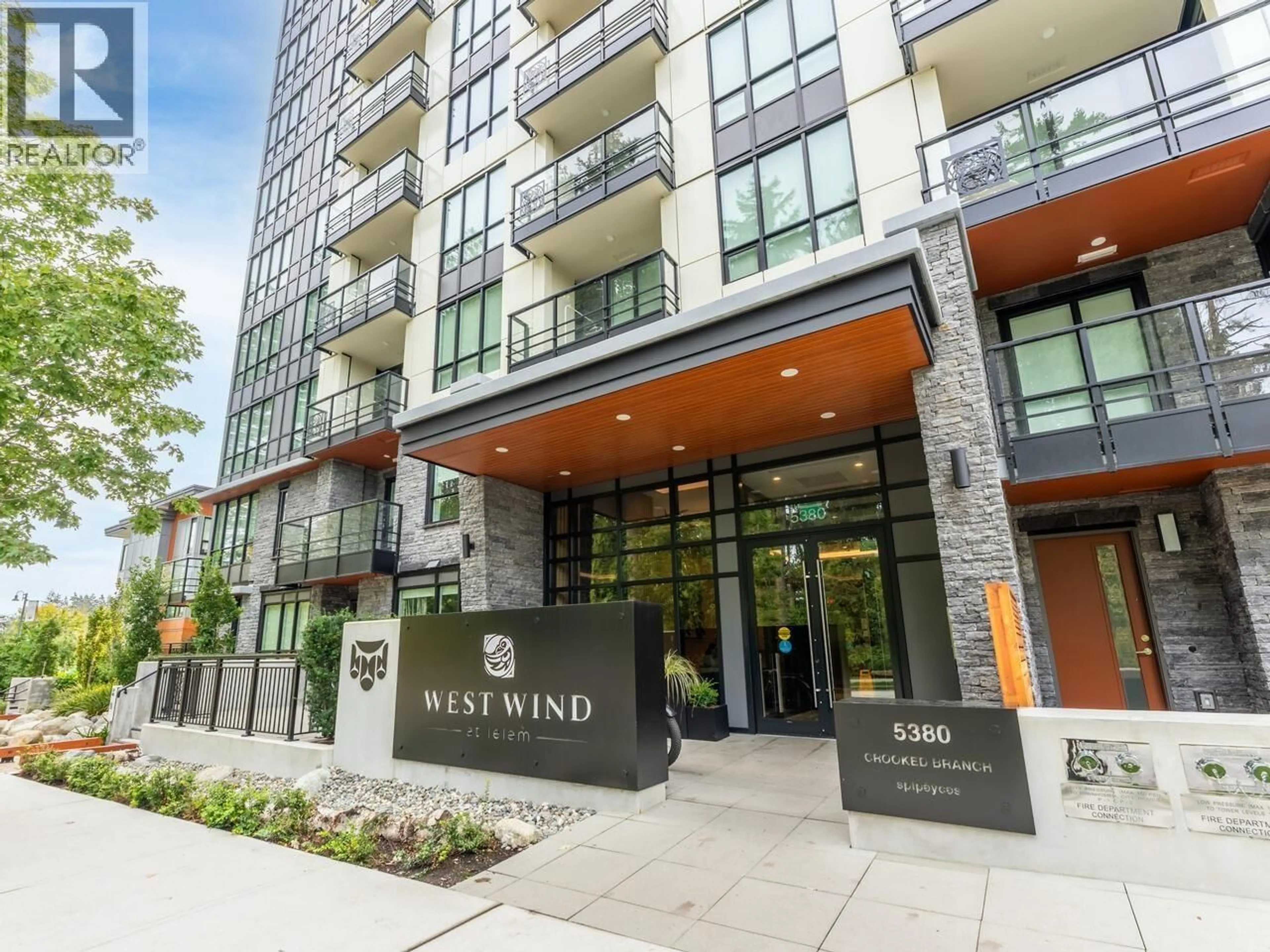 Patio, building for 1106 - 5380 CROOKED BRANCH ROAD, Vancouver British Columbia V6T0E5