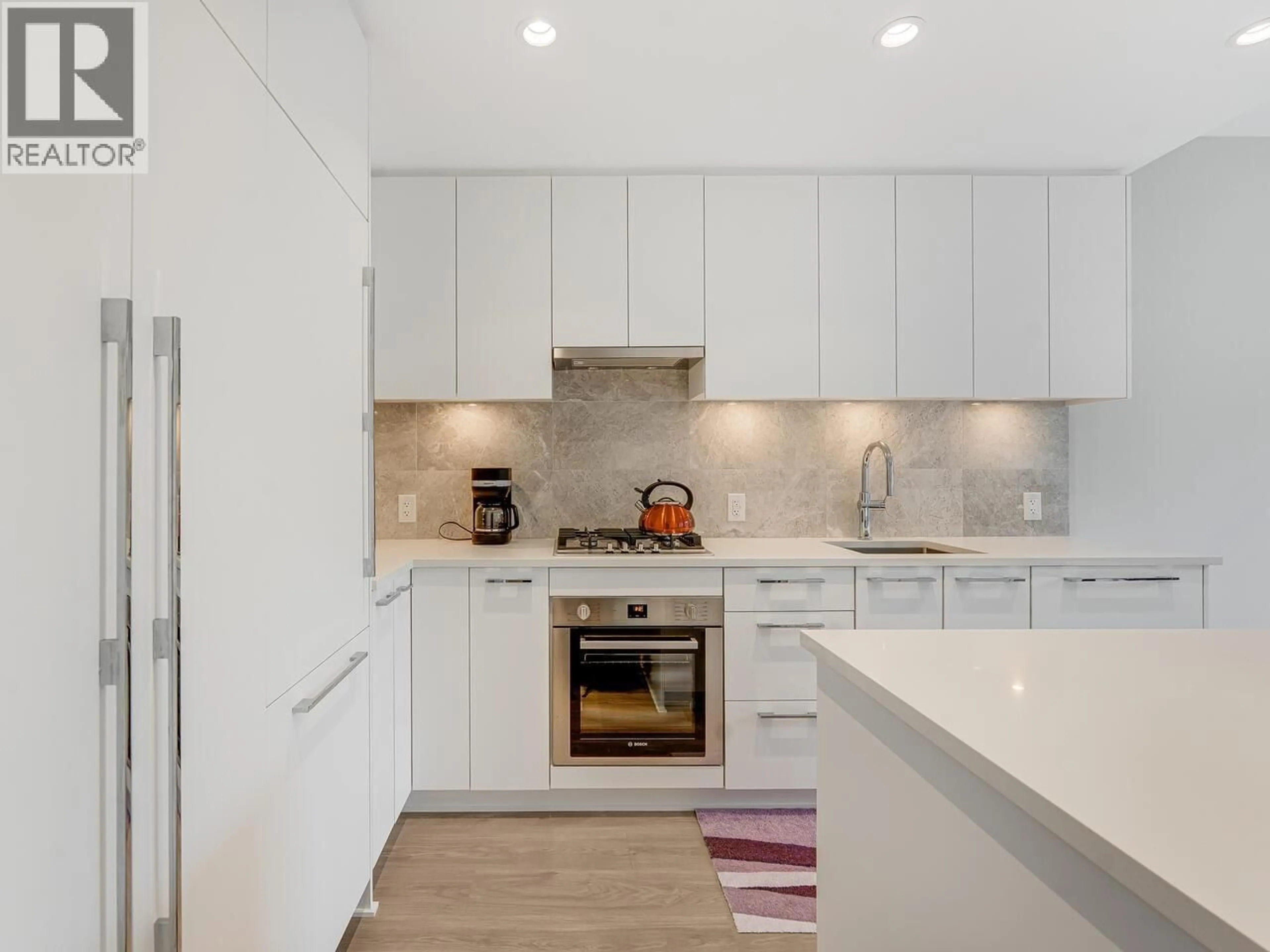 Contemporary kitchen, ceramic/tile floor for 1106 - 5380 CROOKED BRANCH ROAD, Vancouver British Columbia V6T0E5