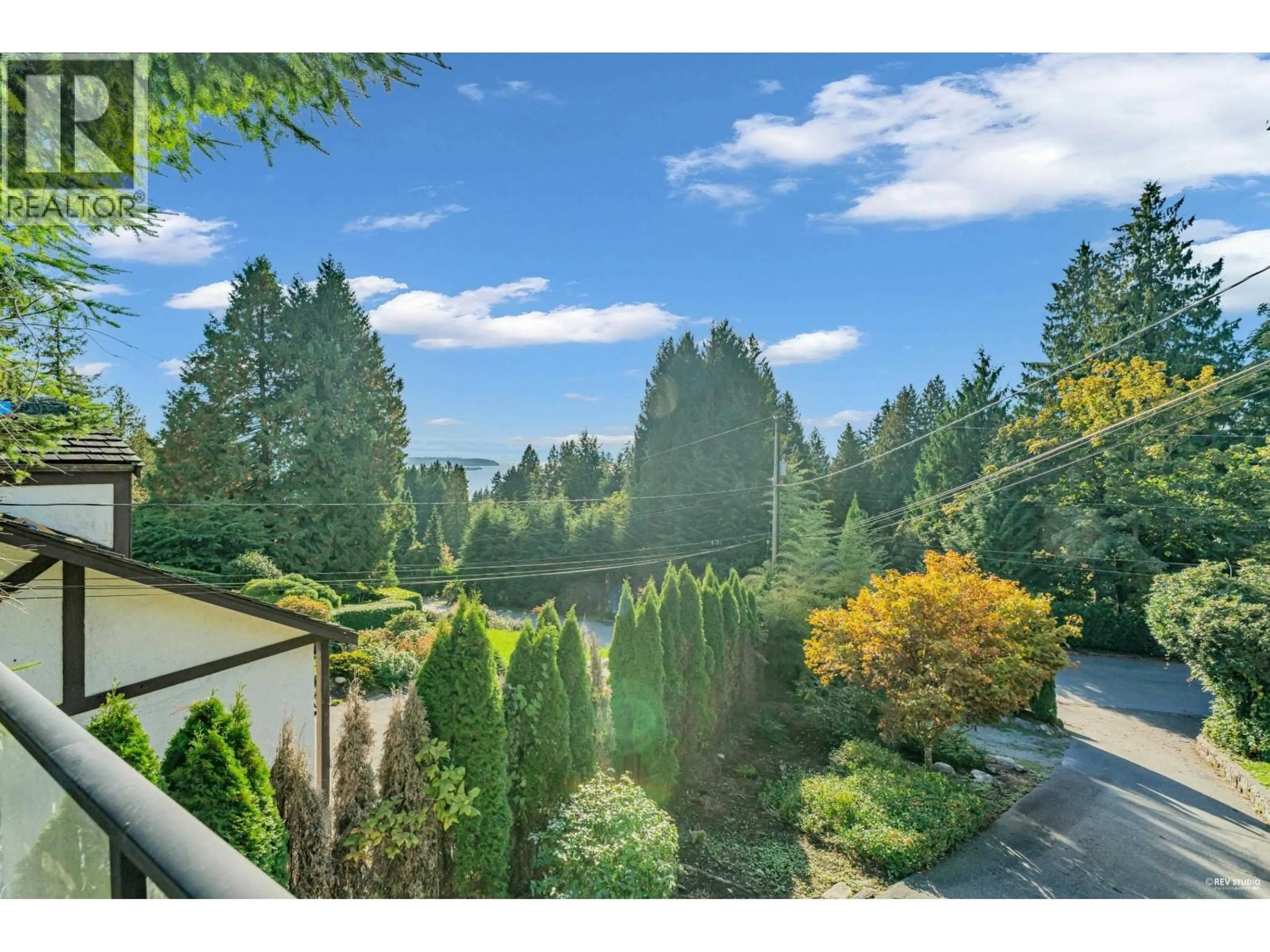 A pic from outside/outdoor area/front of a property/back of a property/a pic from drone, forest/trees view for 1910 27TH STREET, West Vancouver British Columbia V7V4L2