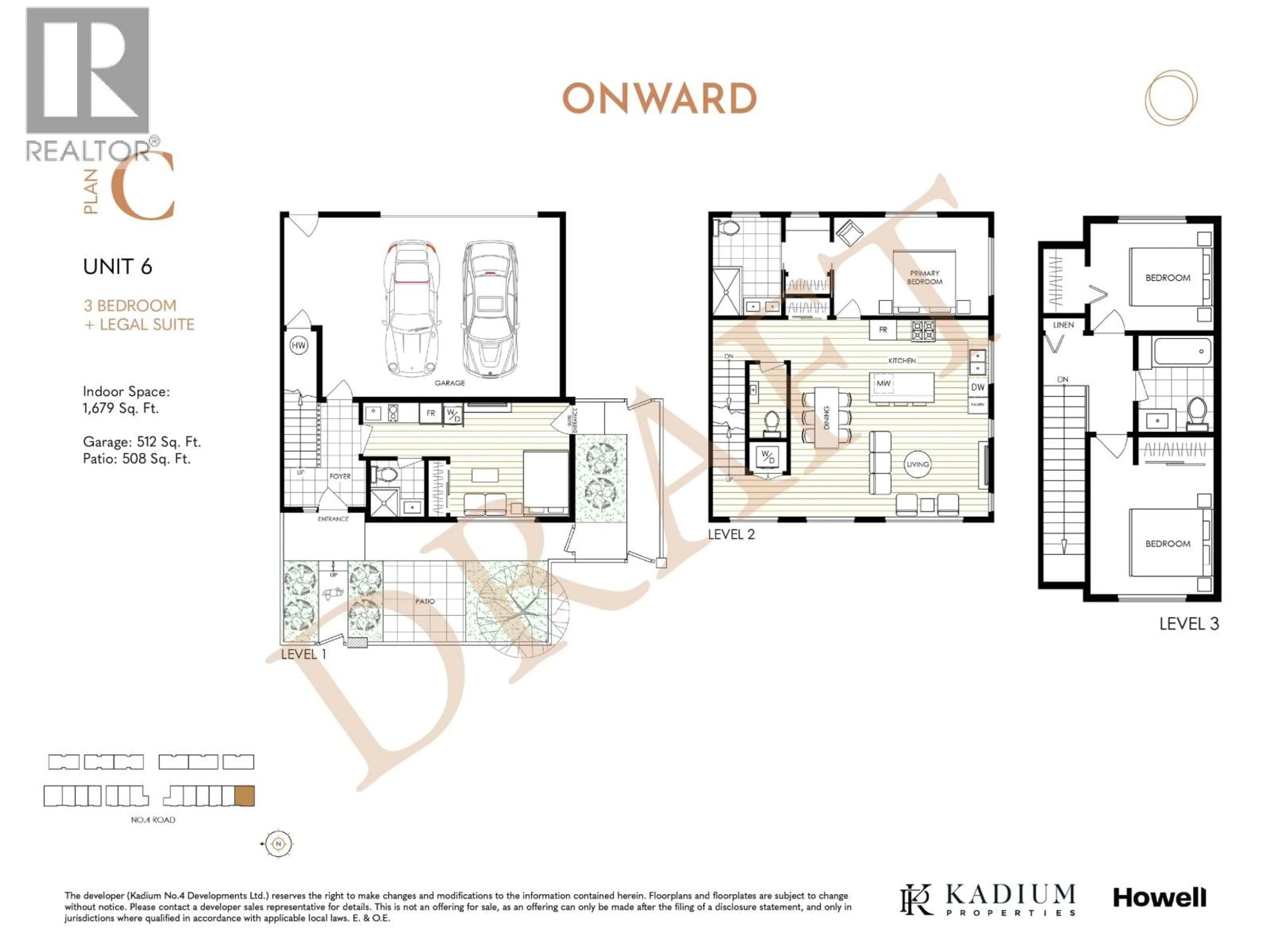 Floor plan for 6 - 10380 NO. 4 ROAD, Richmond British Columbia V7A2Z7