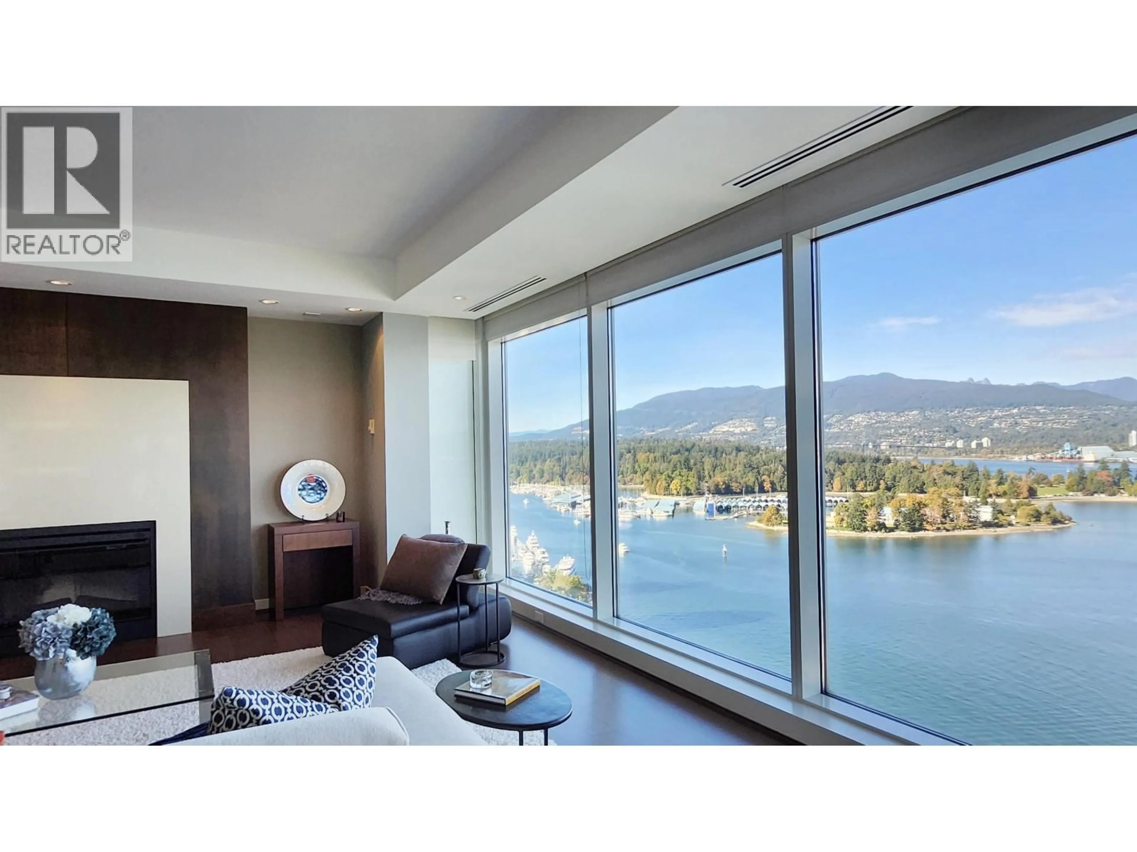 Living room with furniture, unknown for 2202 - 1139 CORDOVA STREET, Vancouver British Columbia V6C0A2