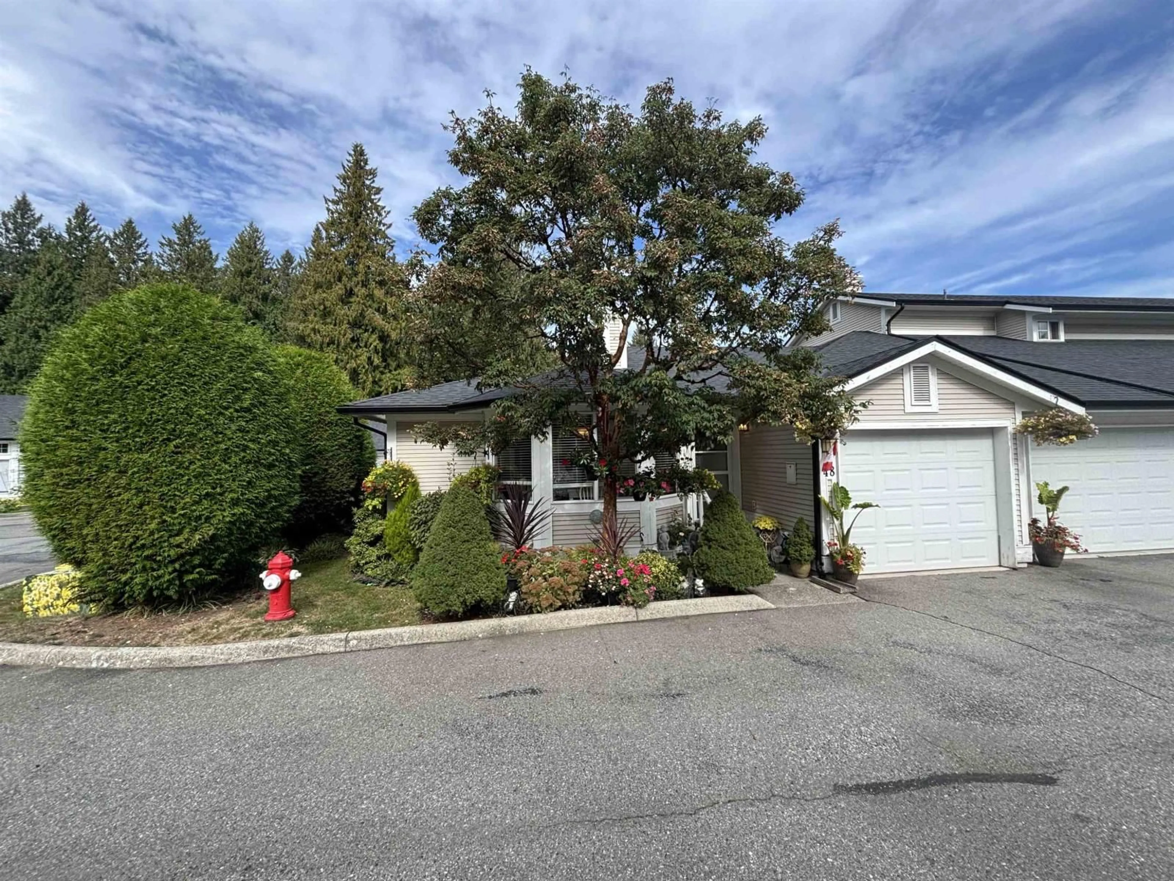 A pic from outside/outdoor area/front of a property/back of a property/a pic from drone, street for 48 - 20761 TELEGRAPH, Langley British Columbia V1M2W3