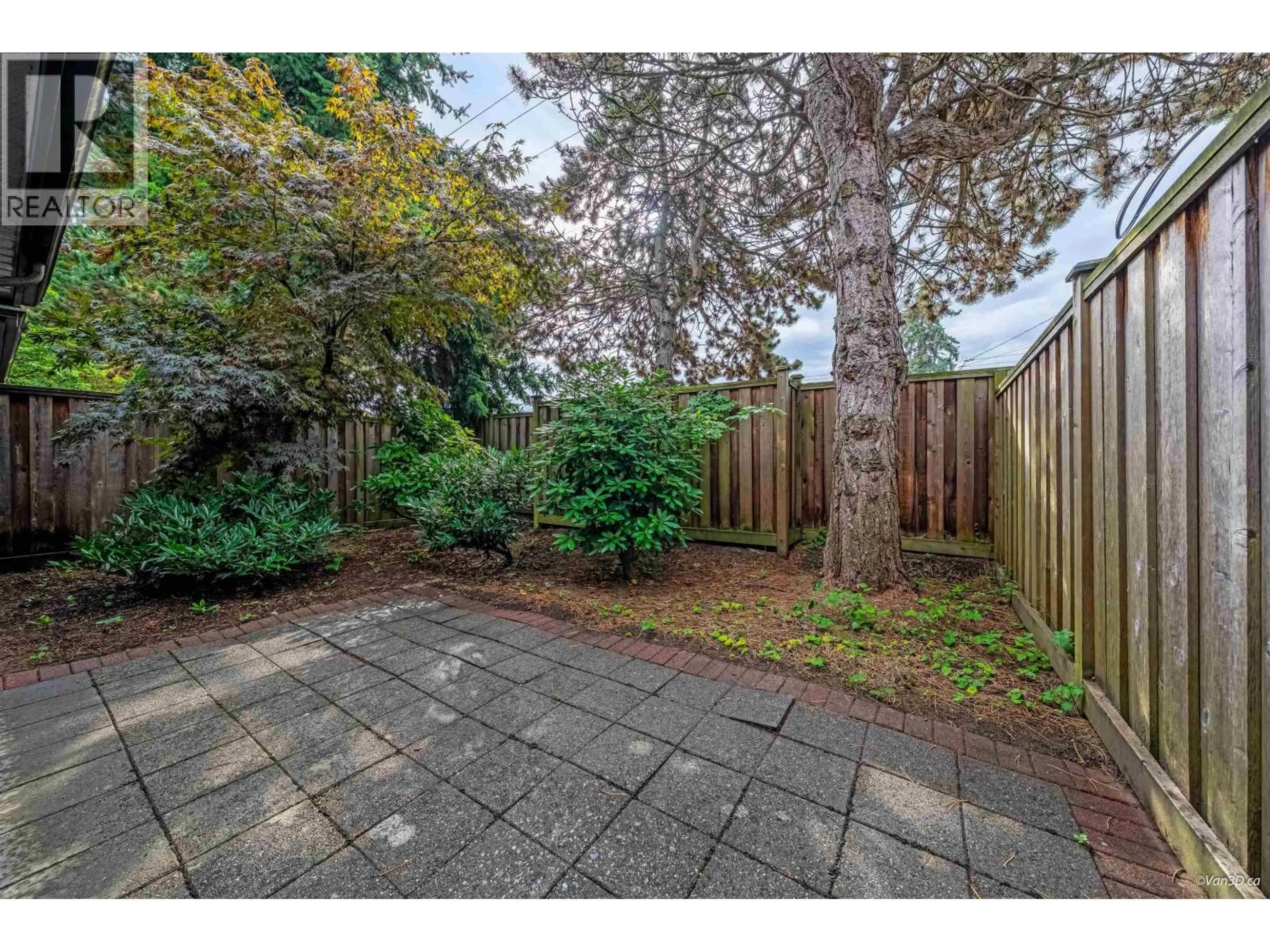 Patio, forest/trees view for 27 - 7695 ST. ALBANS ROAD, Richmond British Columbia V6Y3W8