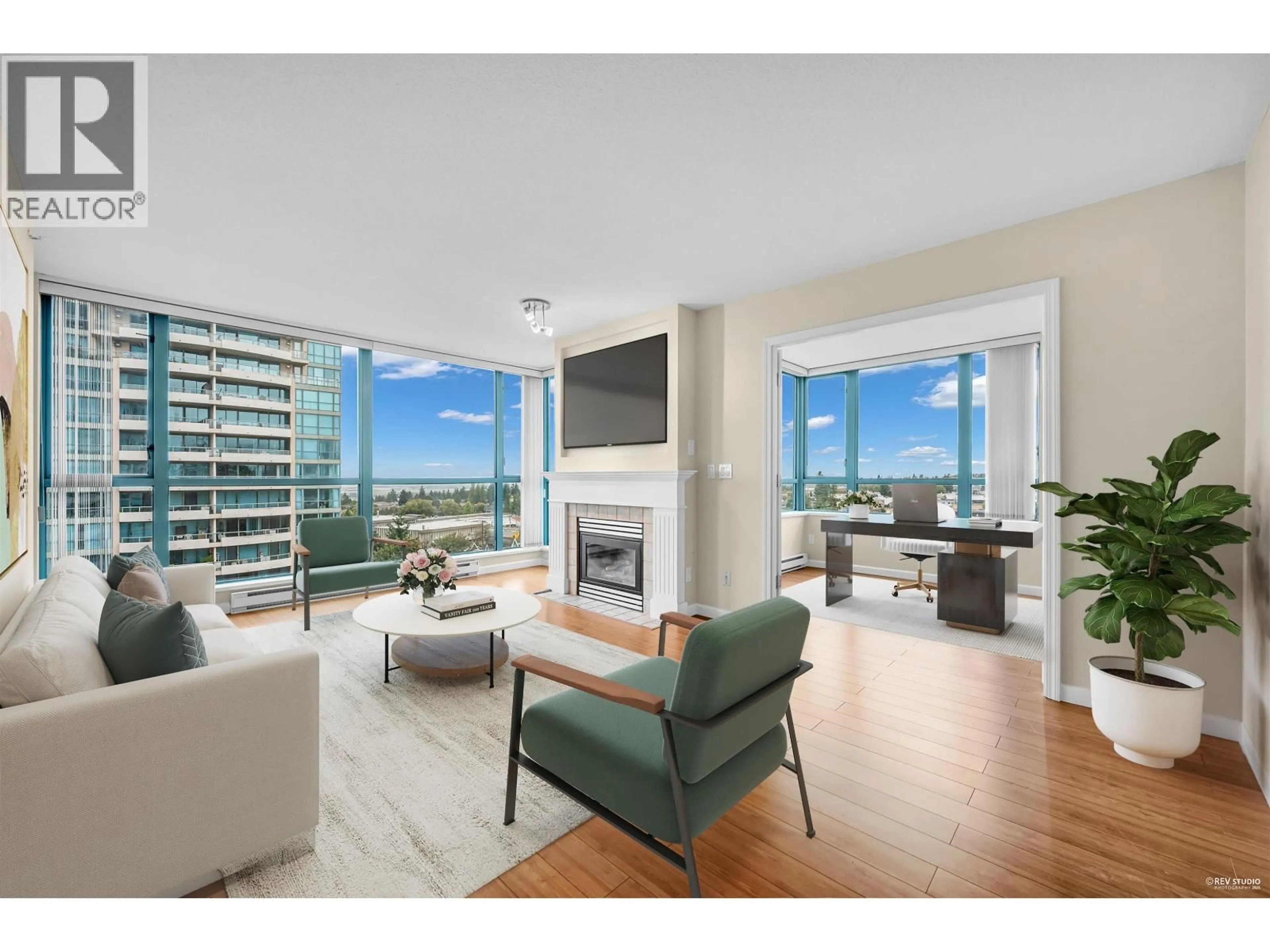Living room with furniture, unknown for 1104 - 6611 SOUTHOAKS CRESCENT, Burnaby British Columbia V5E4L5