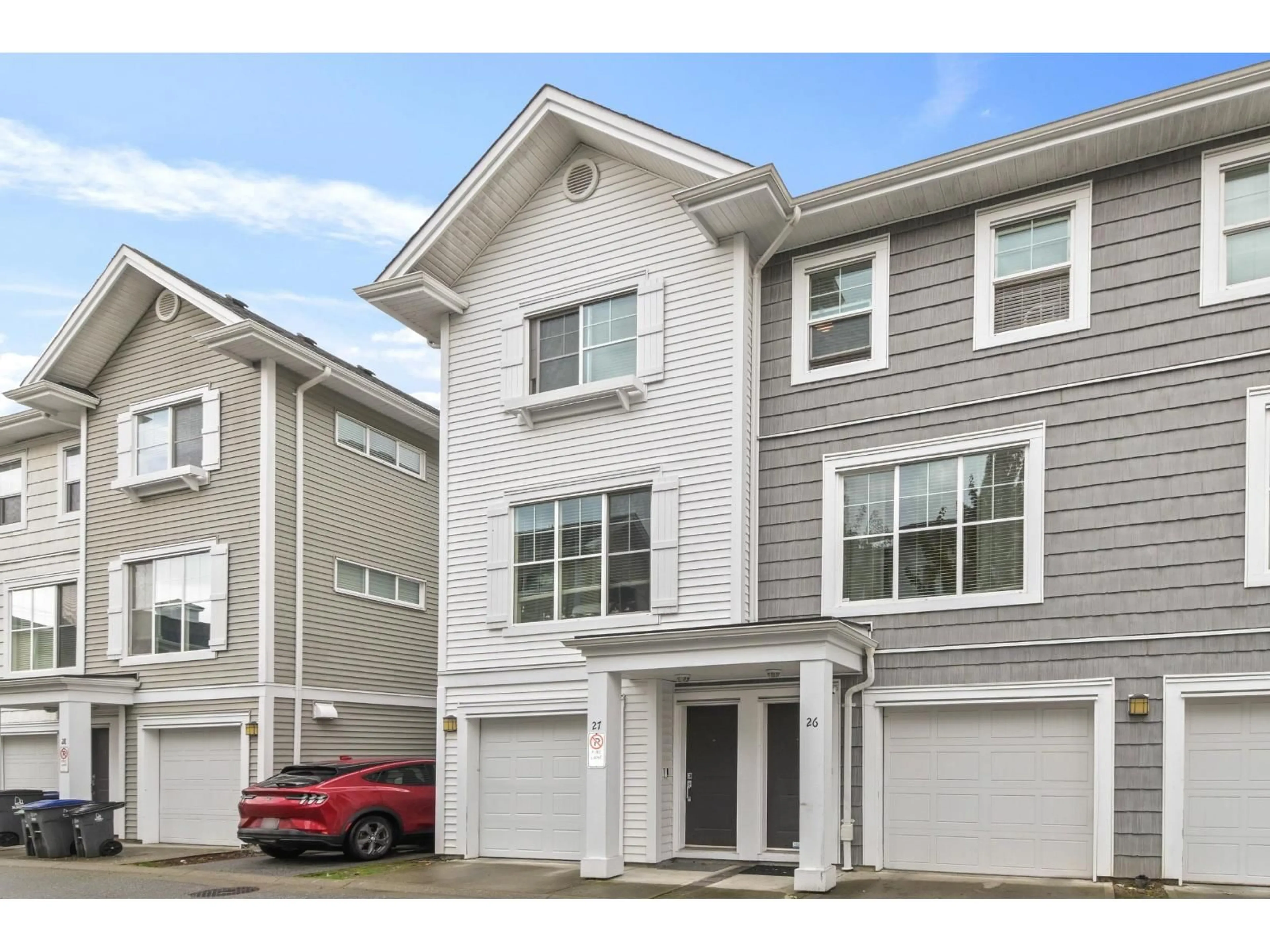 Home with vinyl exterior material, street for 26 - 16228 16, Surrey British Columbia V4A1S7