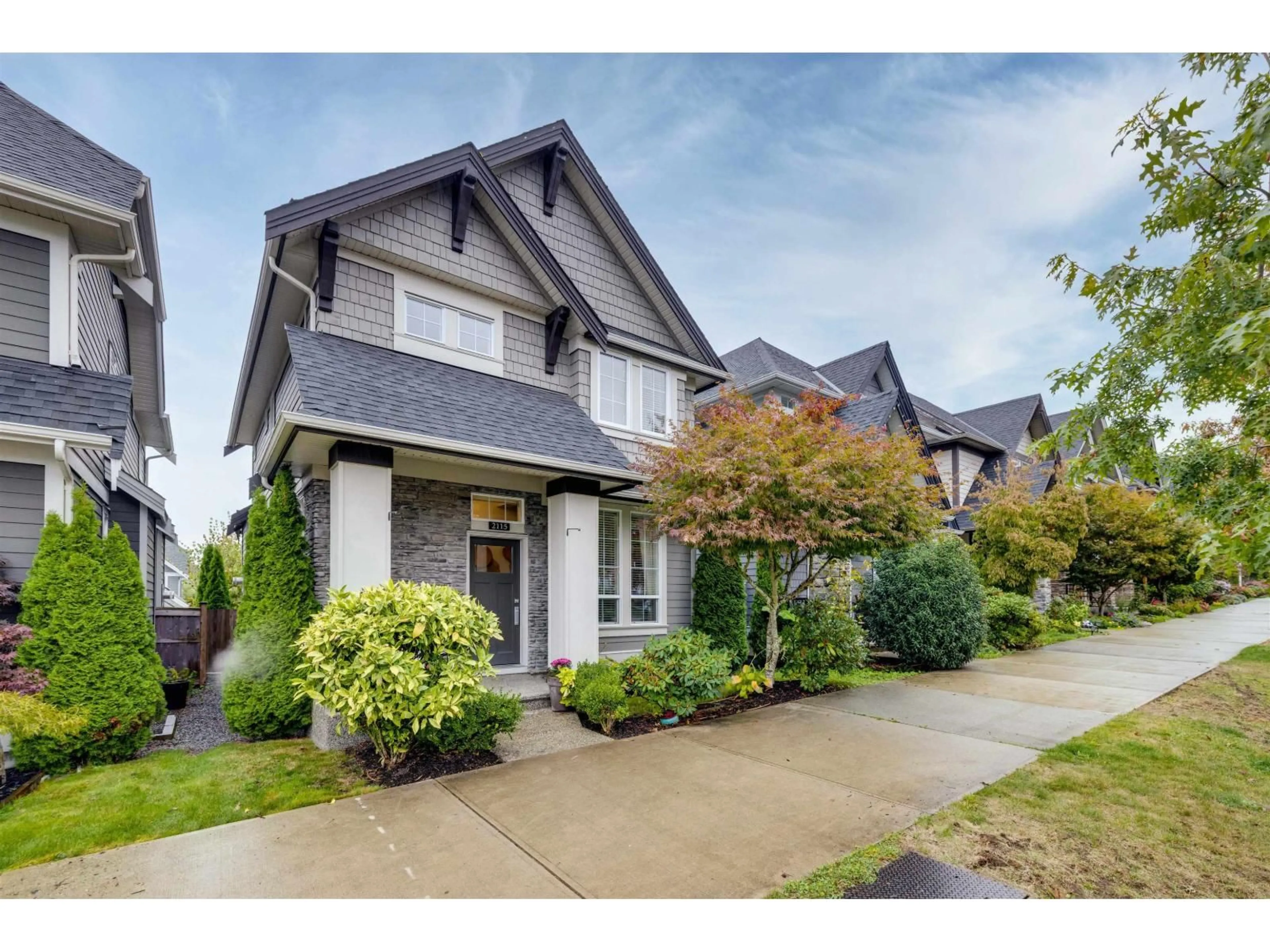 Home with brick exterior material, street for 2115 166, Surrey British Columbia V3Z9X8