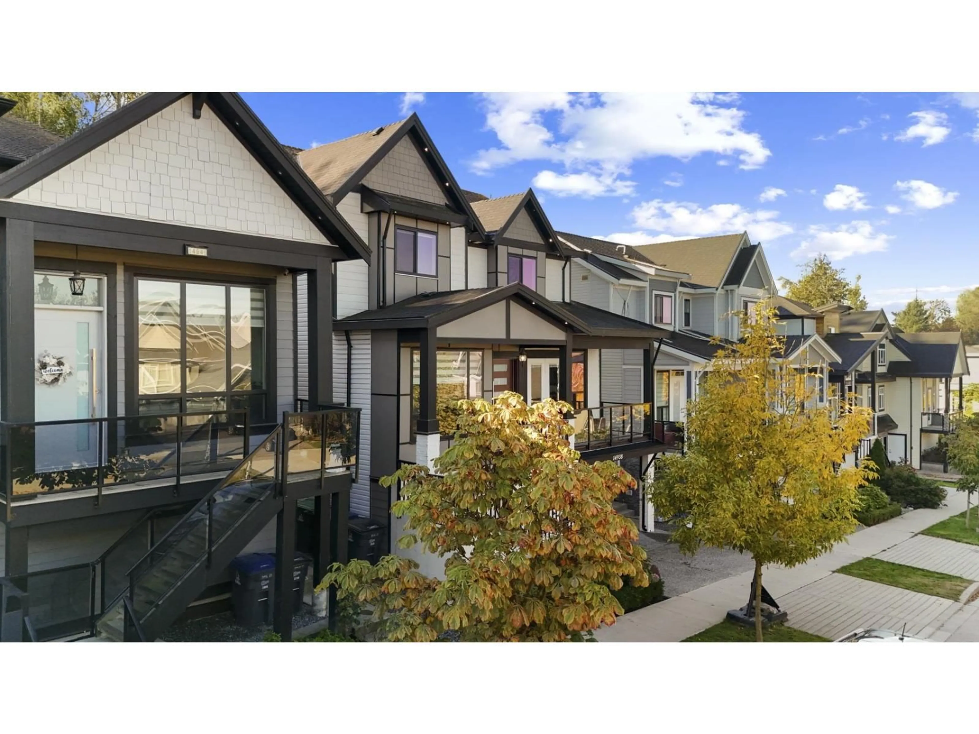 Home with vinyl exterior material, mountain view for 14938 63, Surrey British Columbia V3S2X1