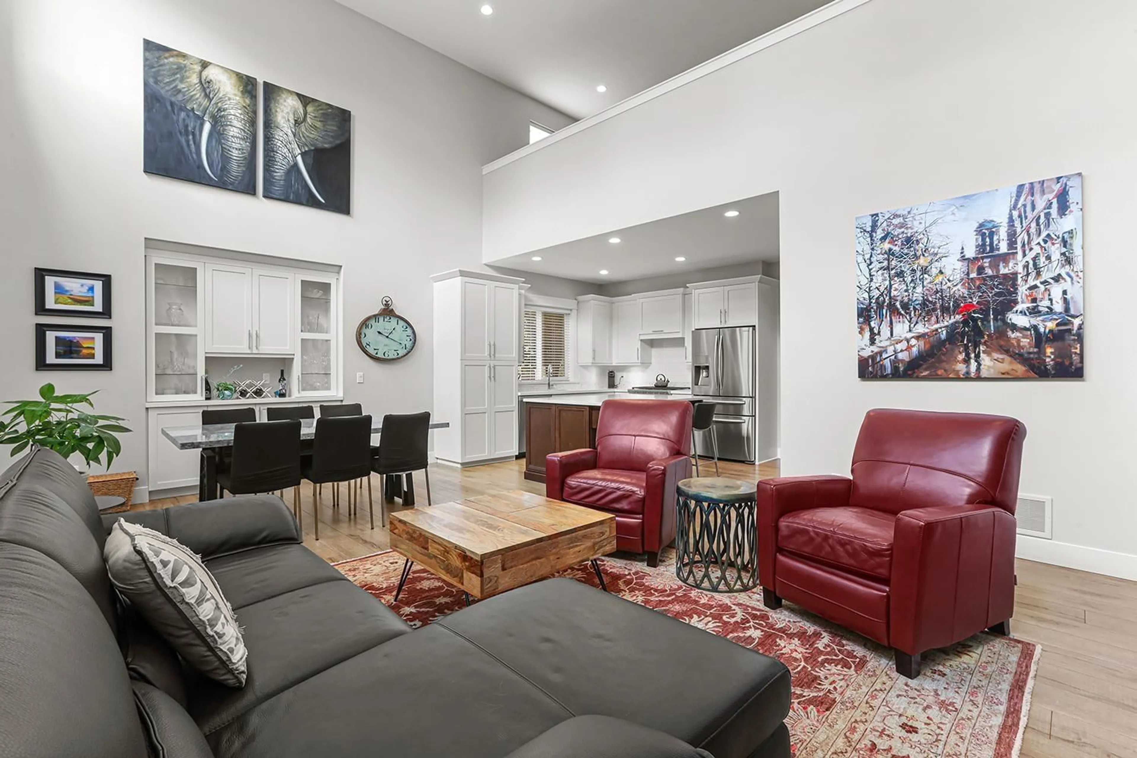 Living room with furniture, unknown for 14 - 7891 211, Langley British Columbia V2Y0L5