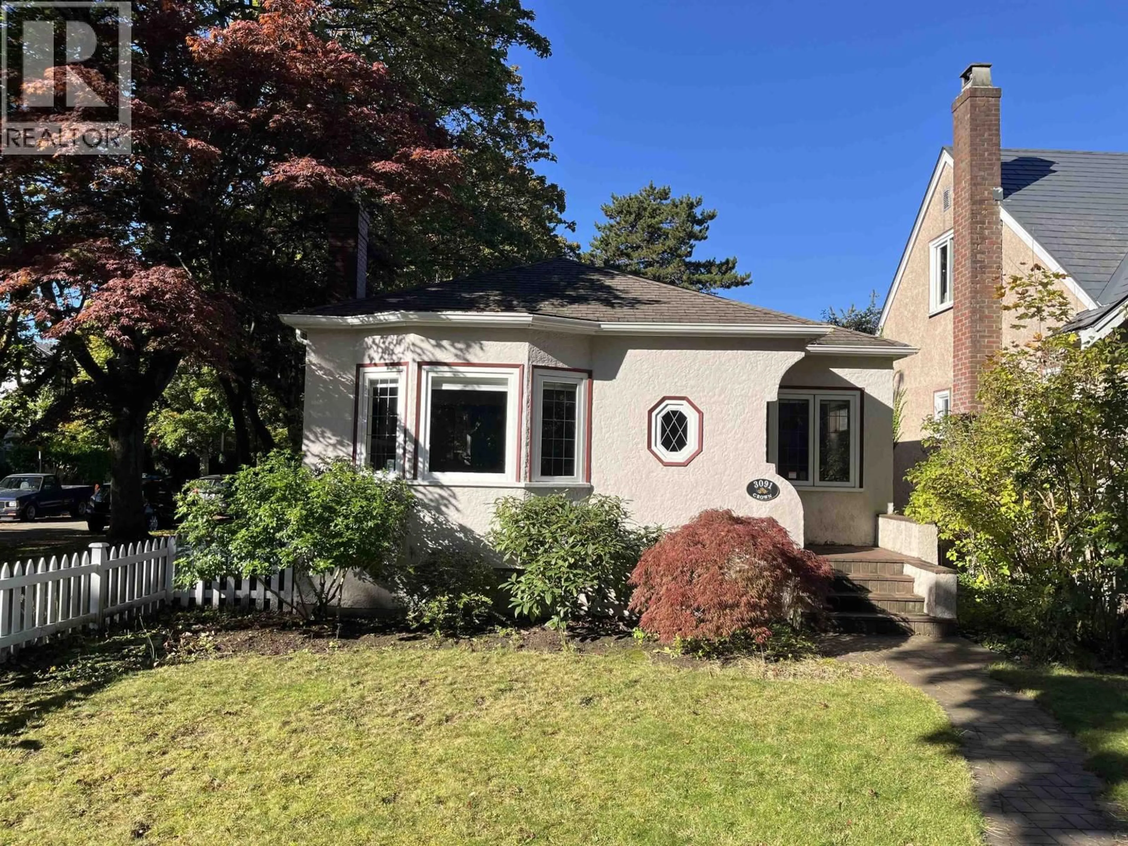 Home with vinyl exterior material, street for 3091 CROWN STREET, Vancouver British Columbia V6R3W4