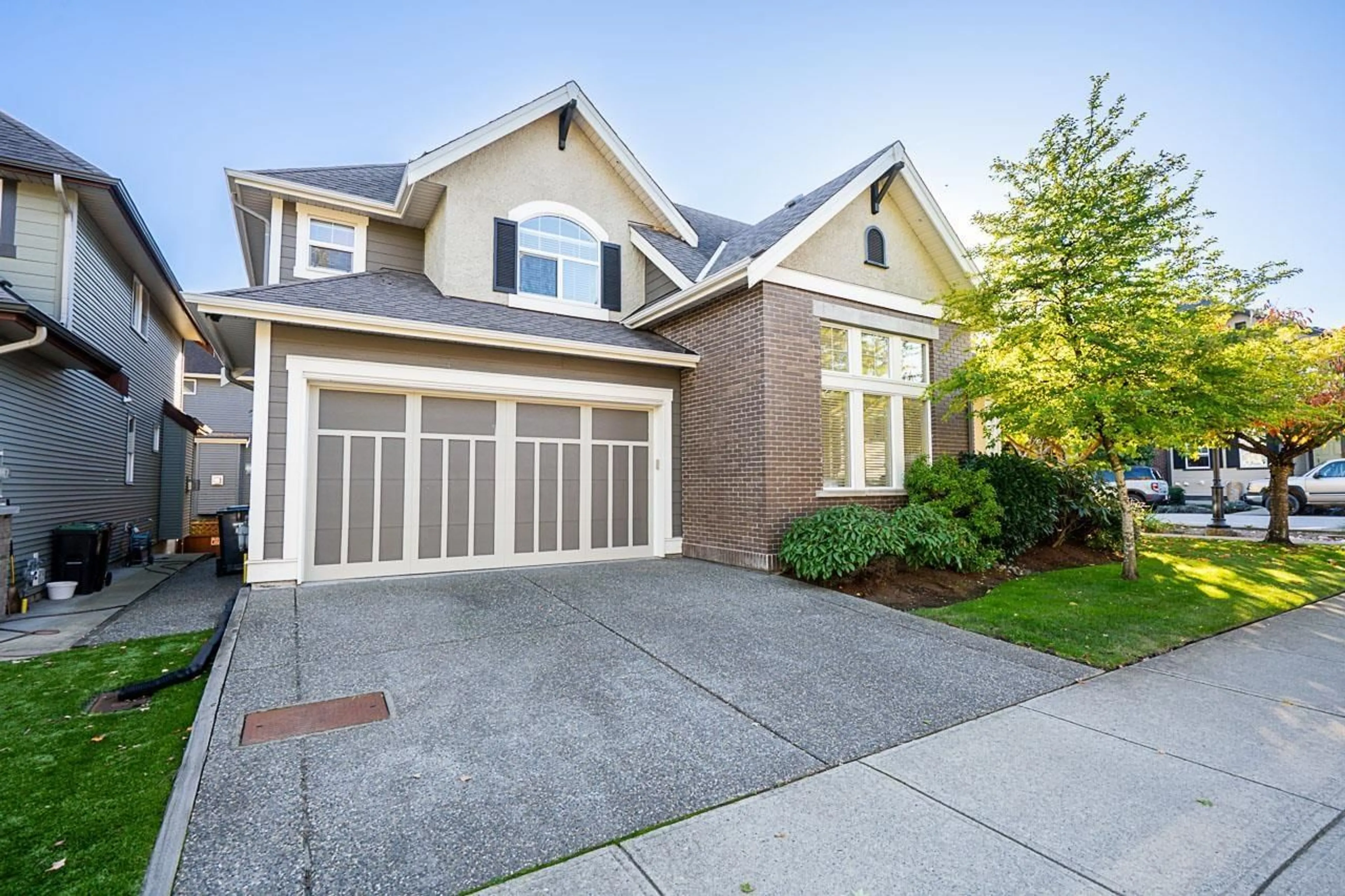 Home with brick exterior material, street for 20840 69, Langley British Columbia V2Y0G2