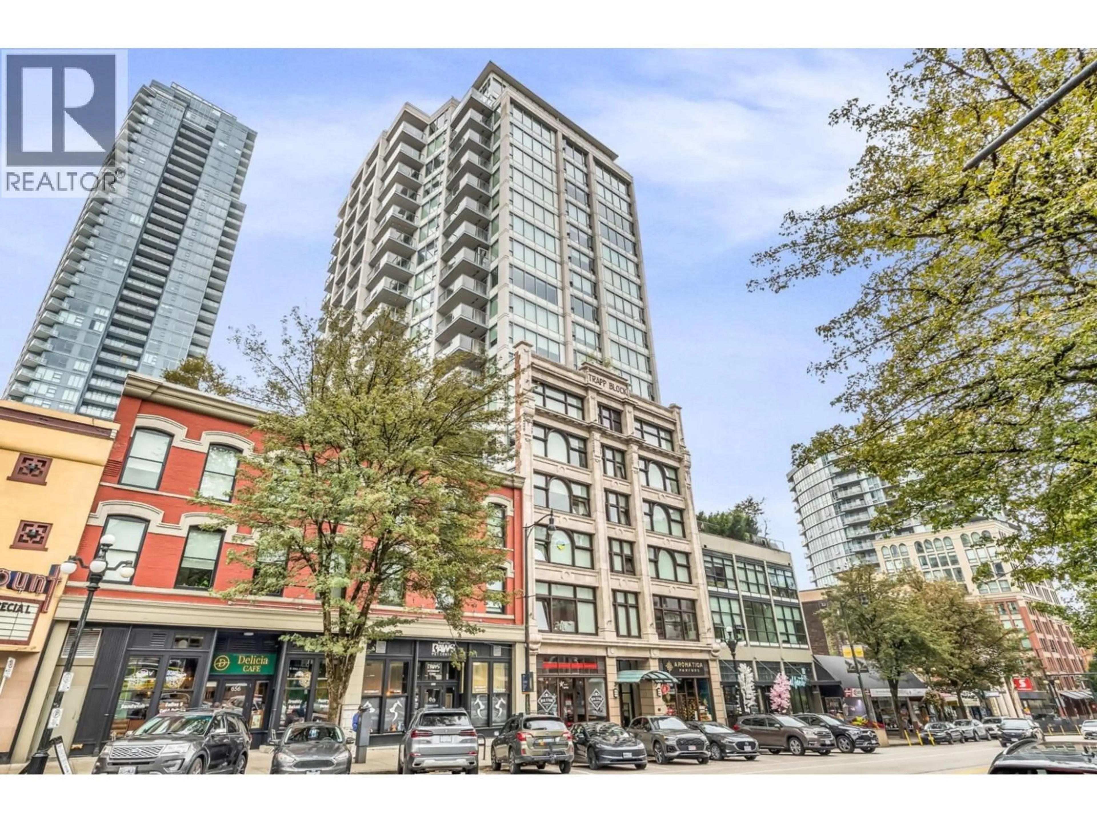 Patio, street for 1105 - 668 COLUMBIA STREET, New Westminster British Columbia V3M1A9