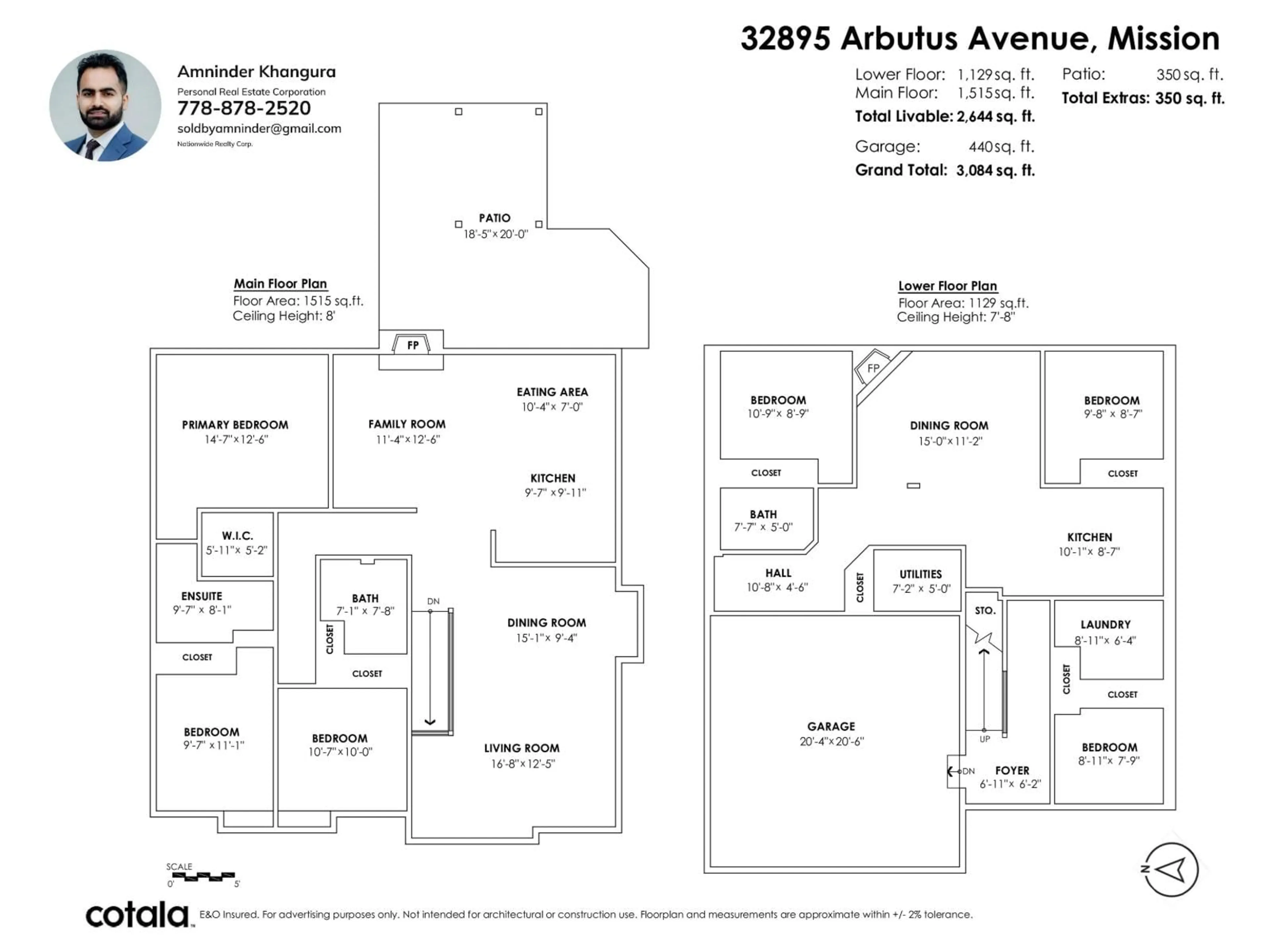 Floor plan for 32895 ARBUTUS, Mission British Columbia V2V2R9