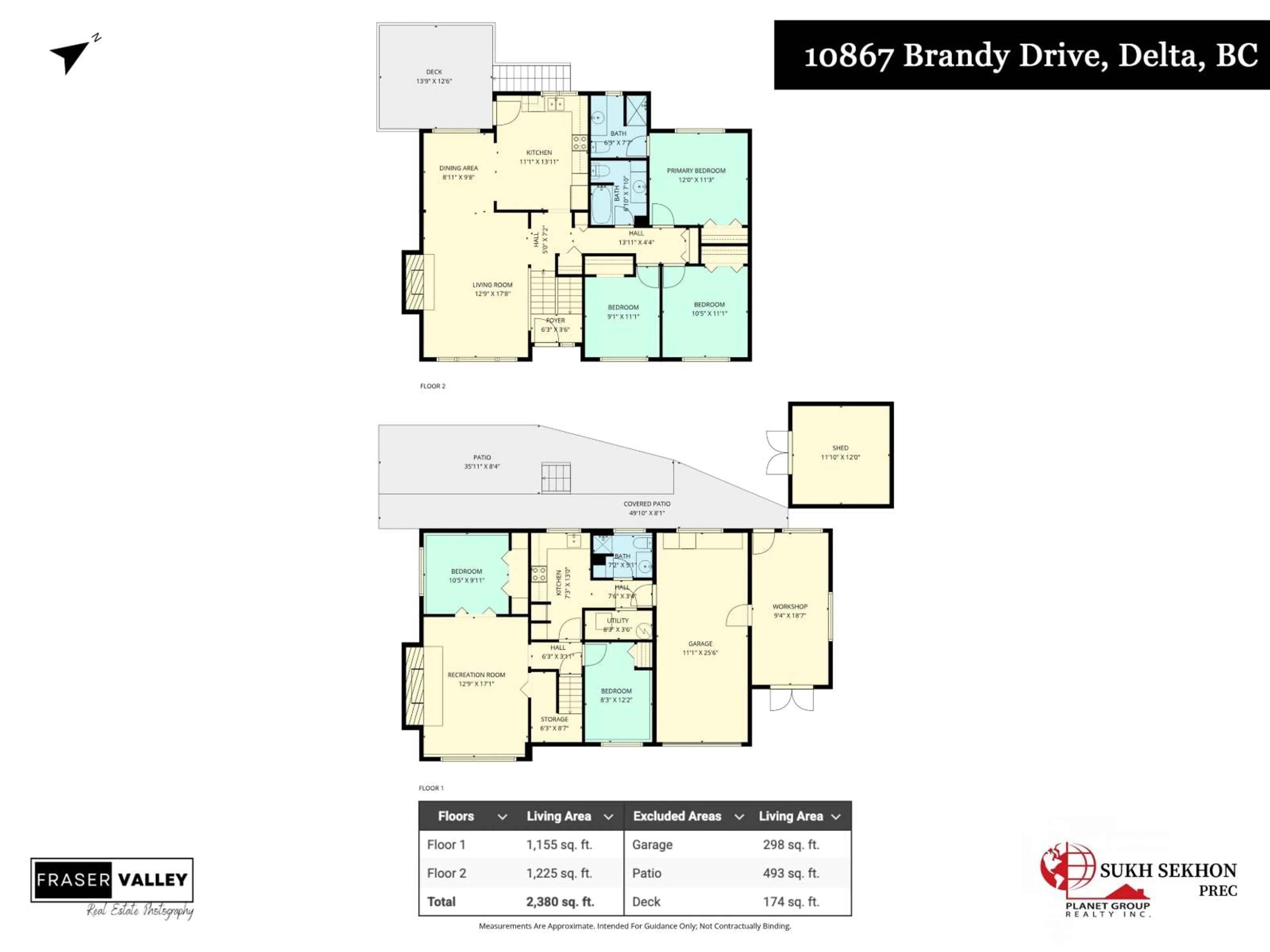 Floor plan for 10867 BRANDY, Delta British Columbia V4C2H7