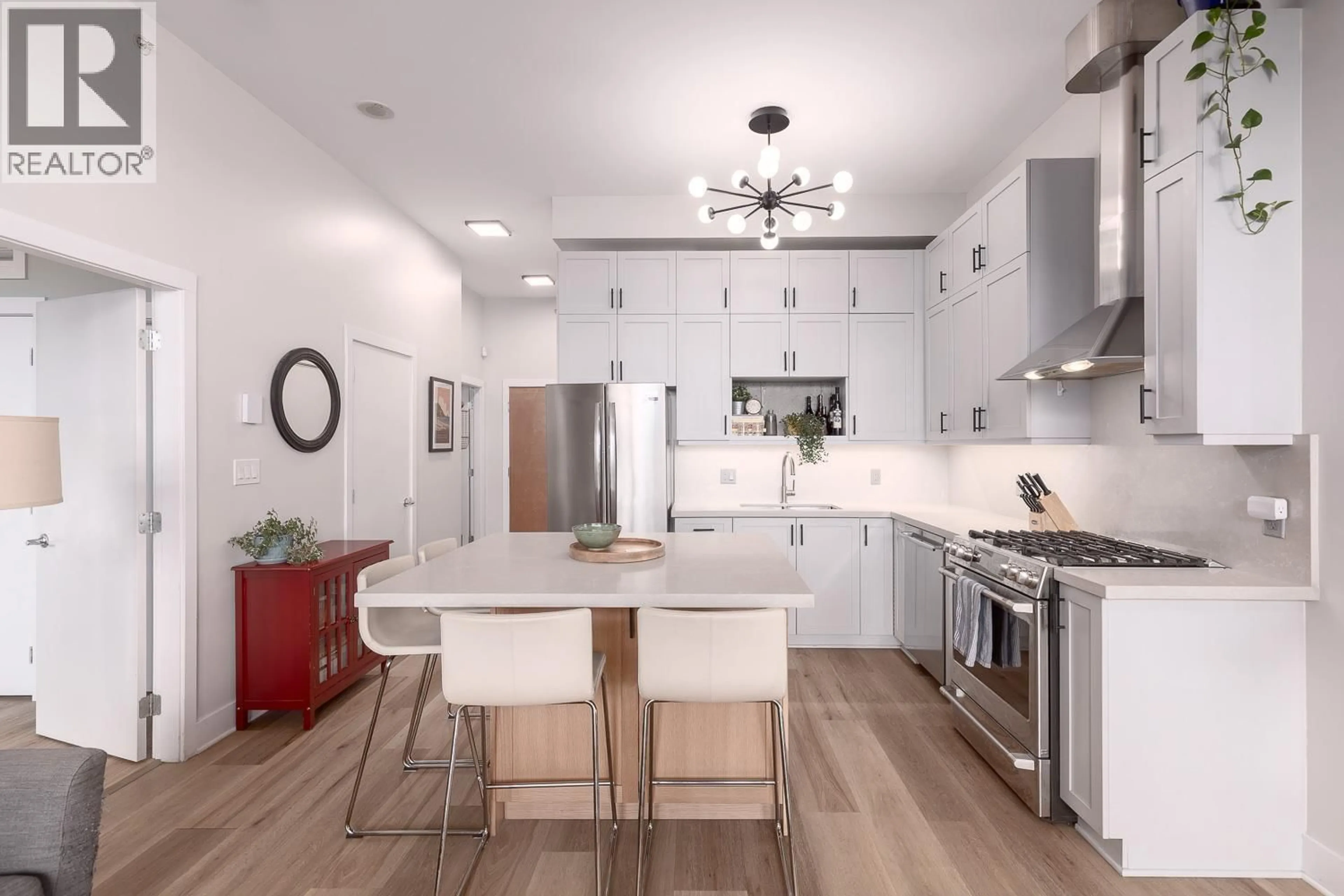 Open concept kitchen, unknown for 208 - 2635 PRINCE EDWARD STREET, Vancouver British Columbia V5T4V7