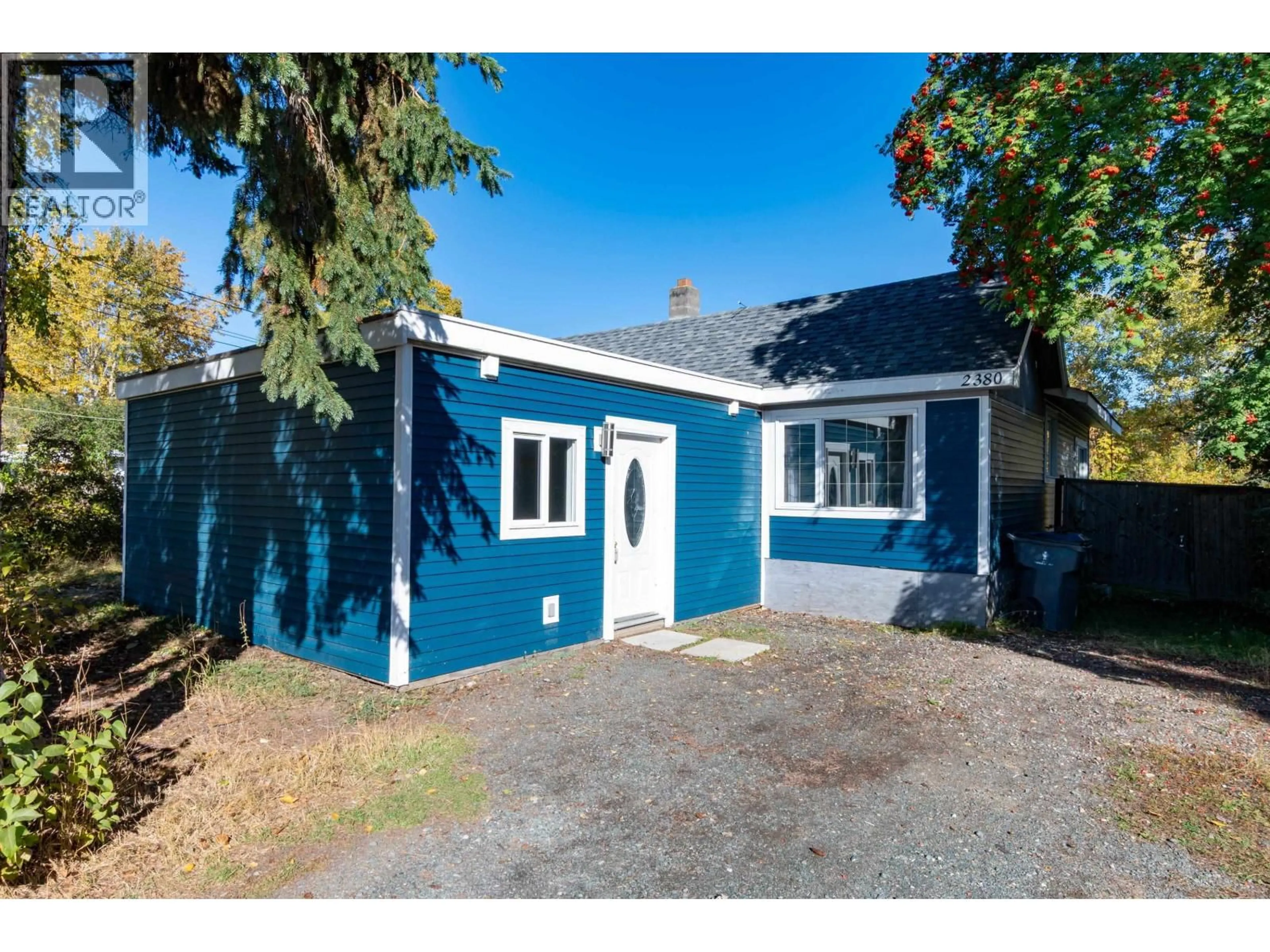 Home with vinyl exterior material, street for 2380 QUADRANT CRESCENT, Prince George British Columbia V2L4W6