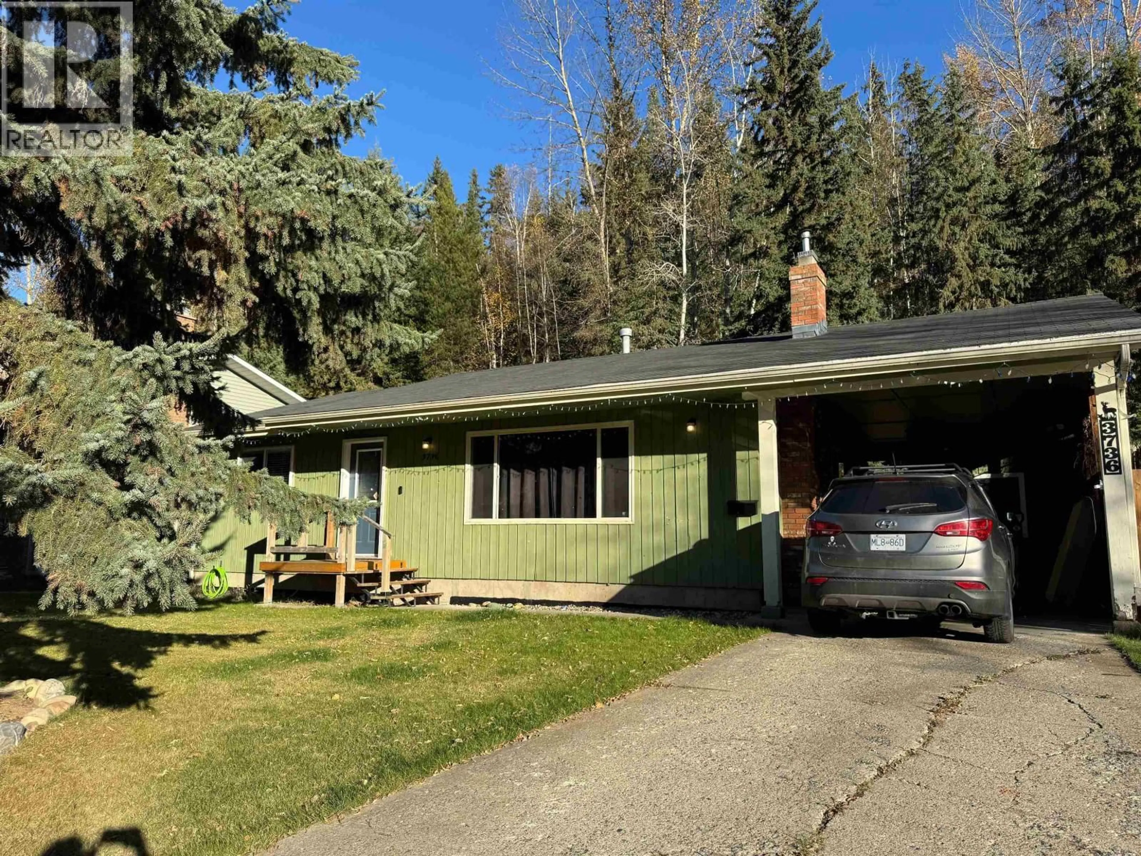 A pic from outside/outdoor area/front of a property/back of a property/a pic from drone, unknown for 3736 BELLAMY ROAD, Prince George British Columbia V2K3X2