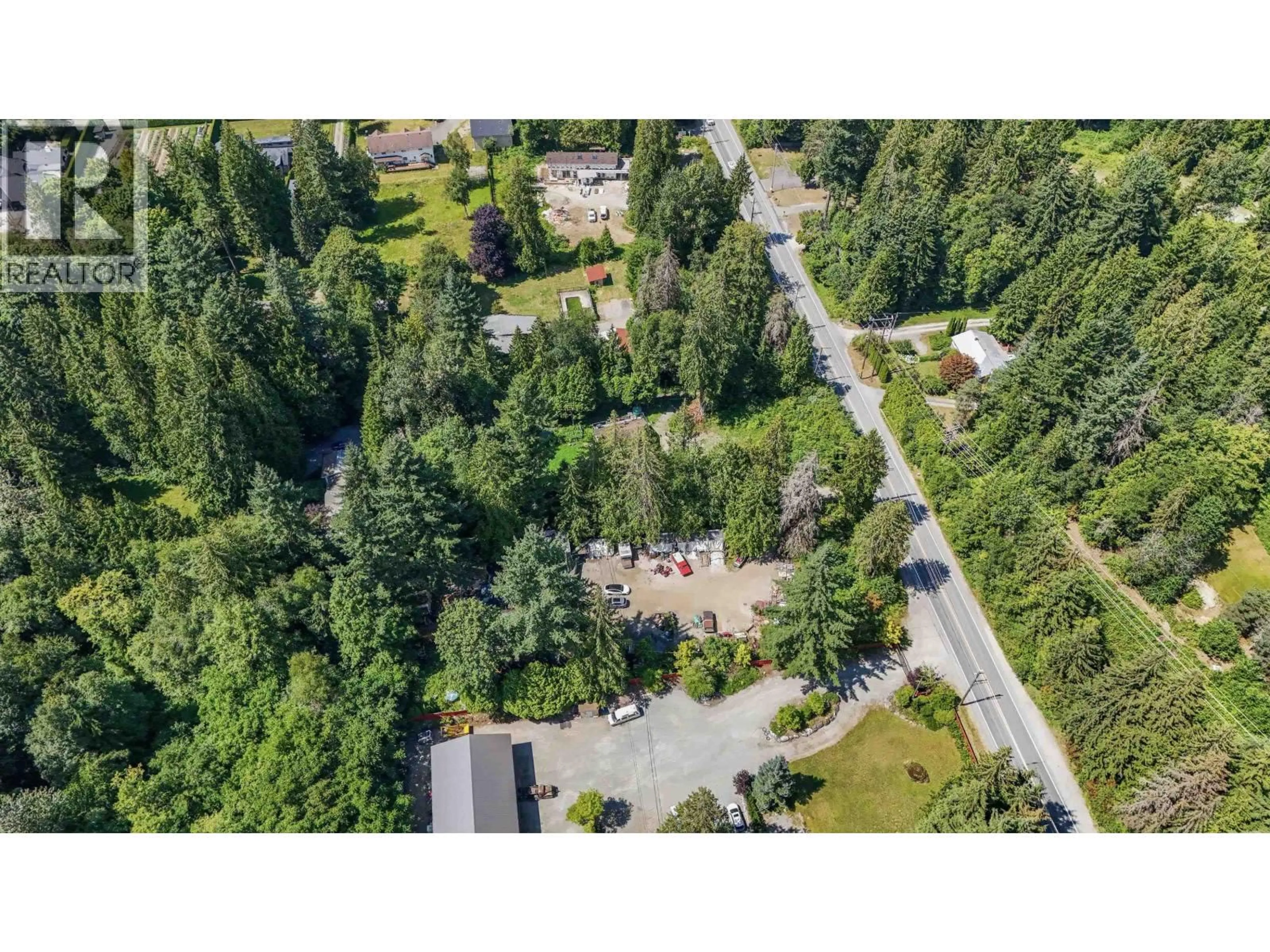 A pic from outside/outdoor area/front of a property/back of a property/a pic from drone, forest/trees view for 26814 DEWDNEY TRUNK ROAD, Maple Ridge British Columbia V2W1N9