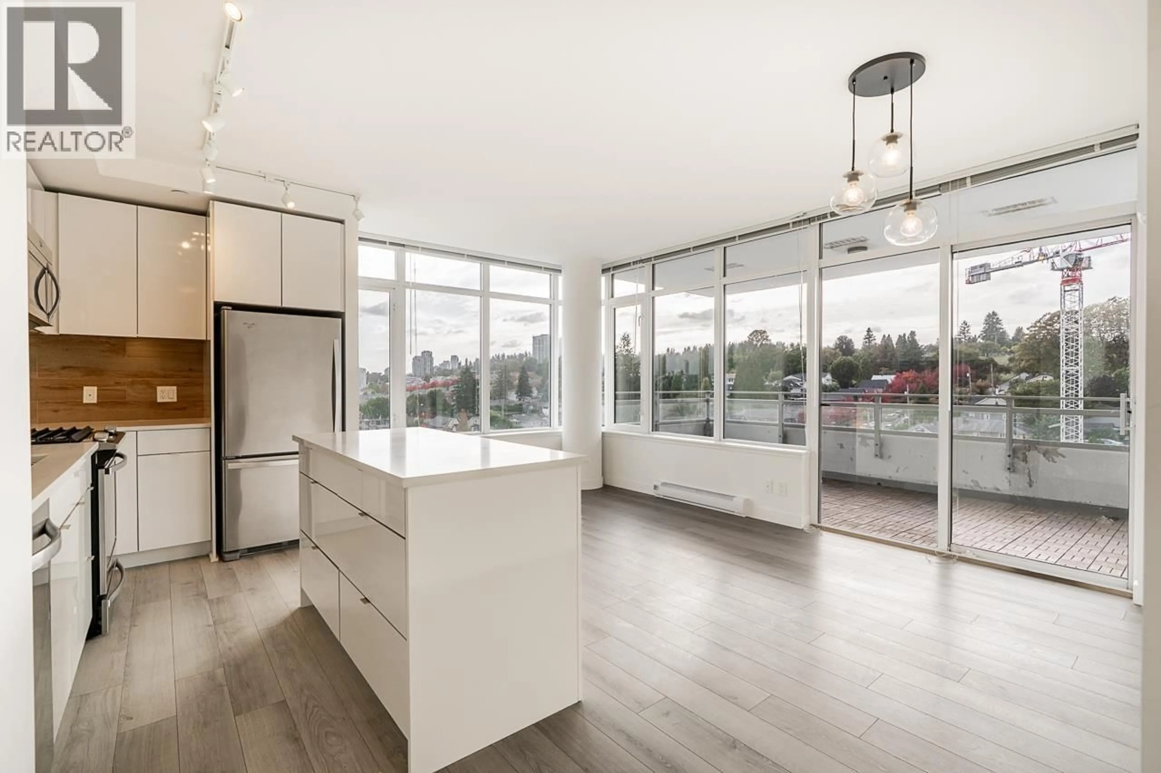 Open concept kitchen, unknown for 801 - 200 NELSON'S CRESCENT, New Westminster British Columbia V3L0H4