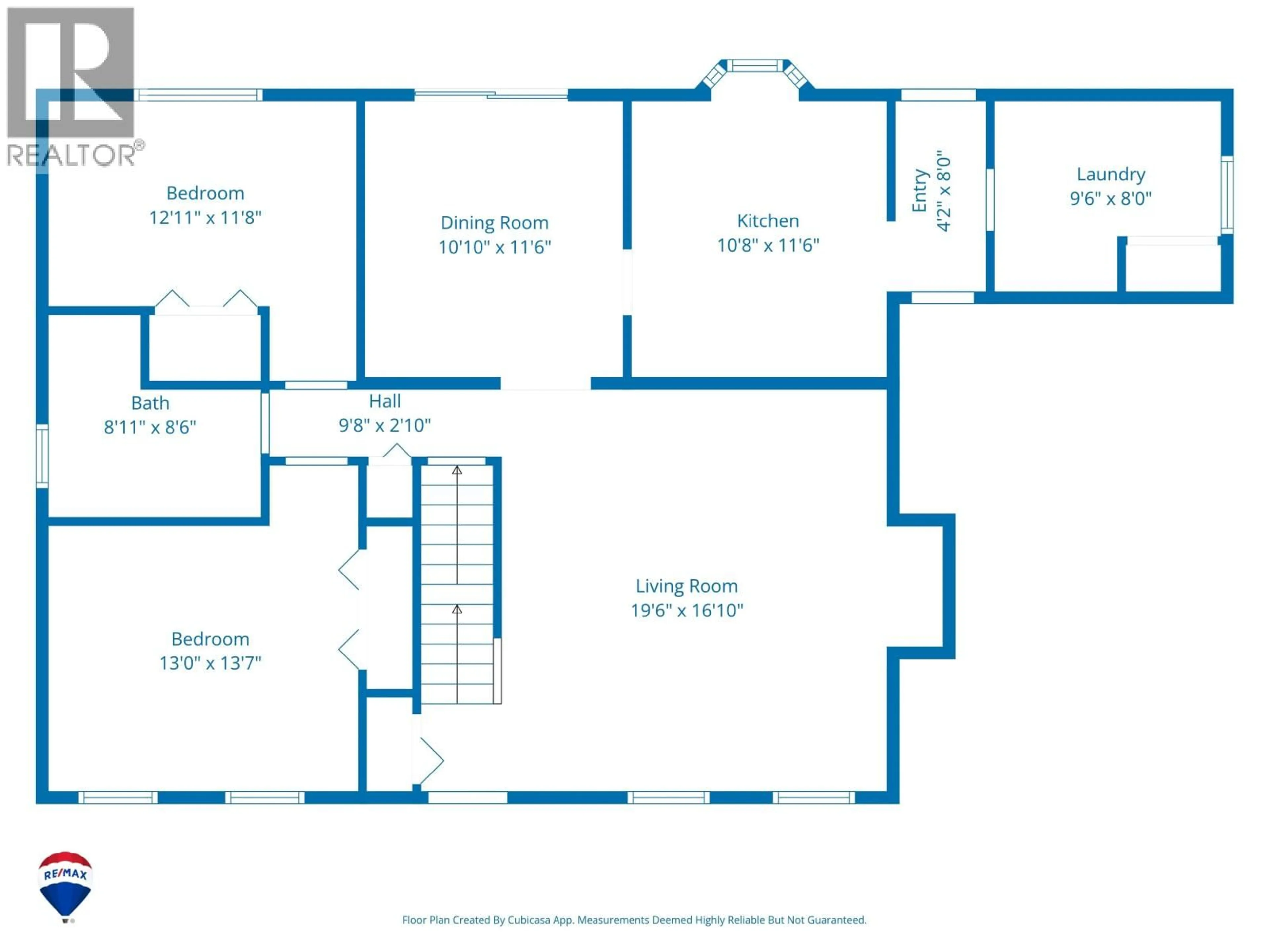 Floor plan for 1714 SOMMERVILLE ROAD, Prince George British Columbia V2N6T6