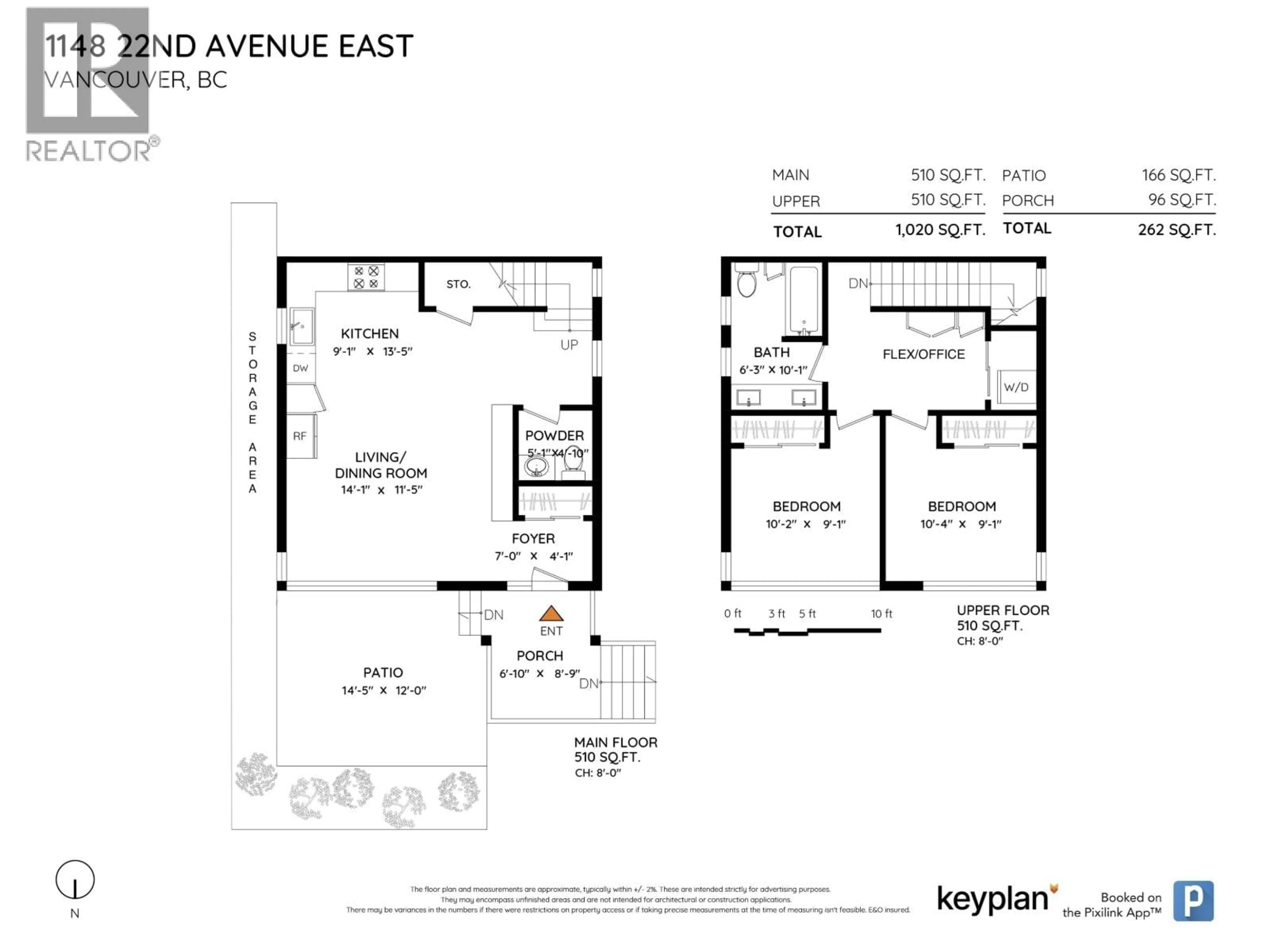 Floor plan for 1148 22ND AVENUE, Vancouver British Columbia V5V1W4