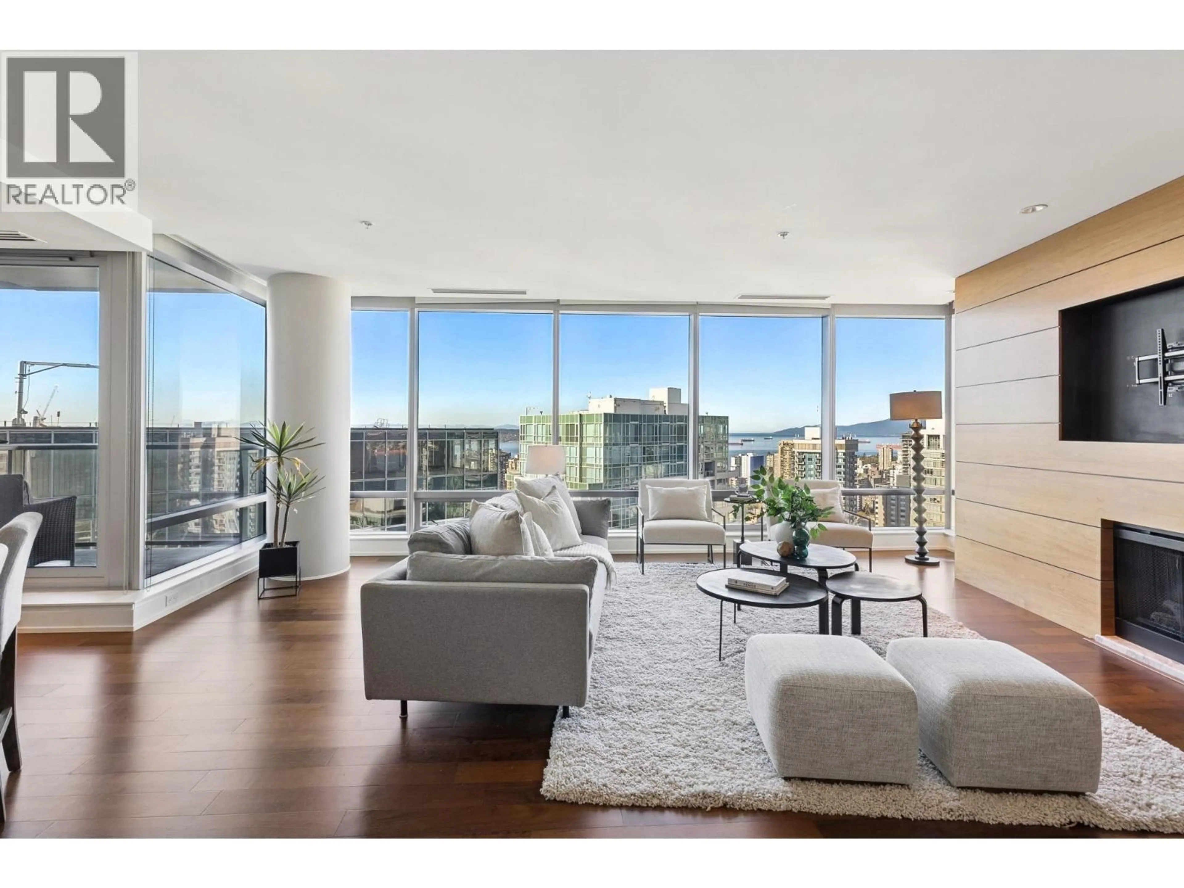 Living room with furniture, unknown for 3309 - 1111 ALBERNI STREET, Vancouver British Columbia V6E4V2