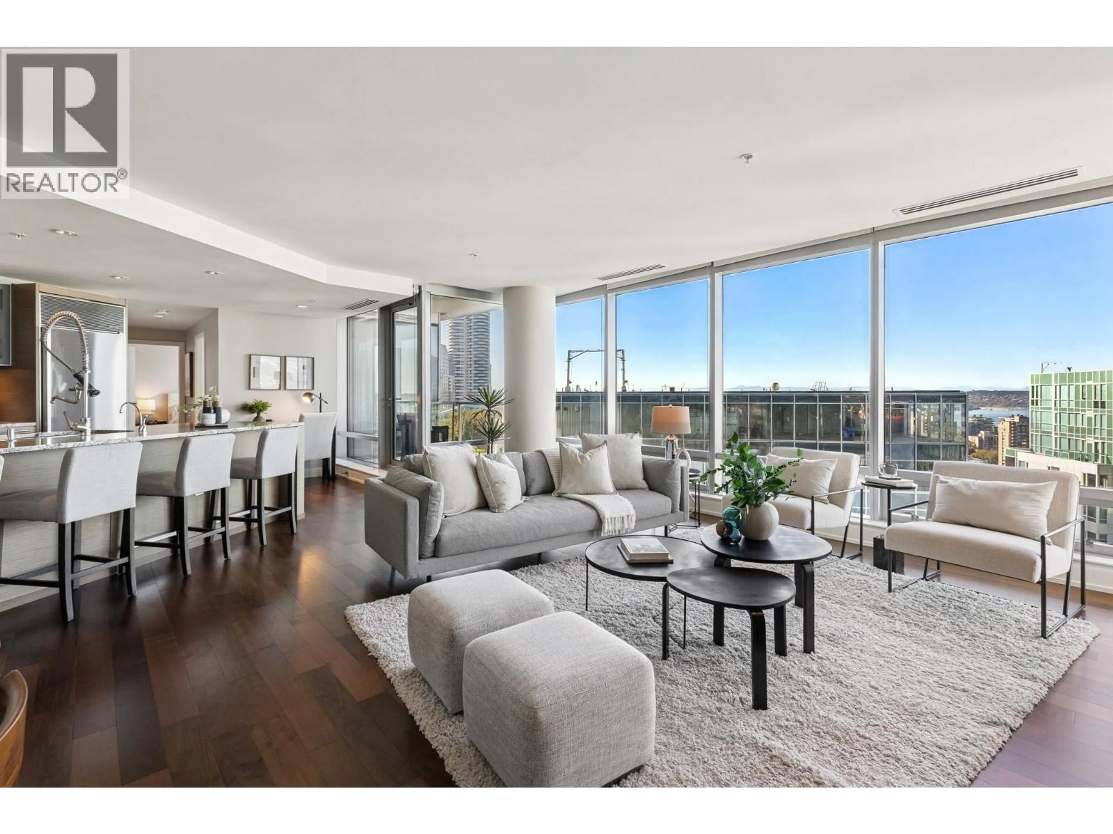 Living room with furniture, unknown for 3309 - 1111 ALBERNI STREET, Vancouver British Columbia V6E4V2