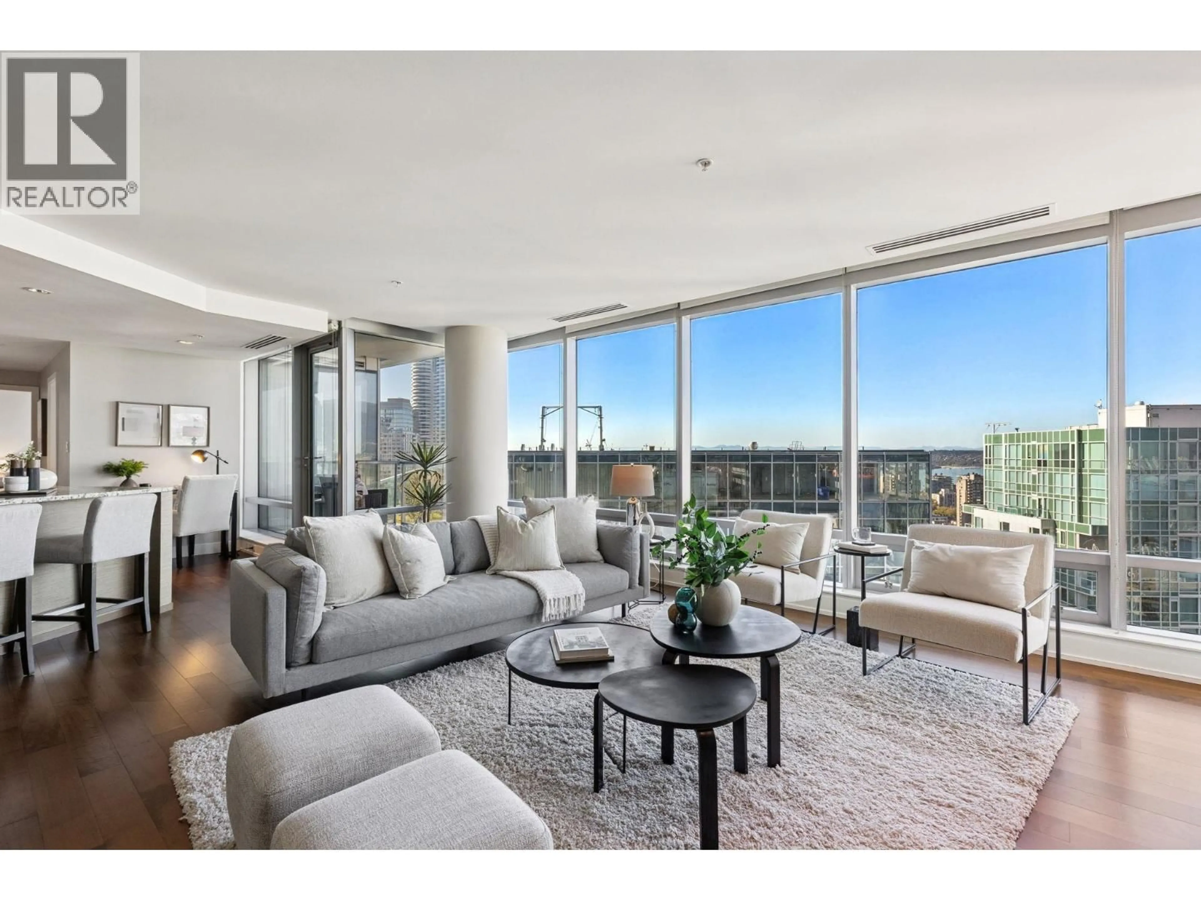 Living room with furniture, unknown for 3309 - 1111 ALBERNI STREET, Vancouver British Columbia V6E4V2