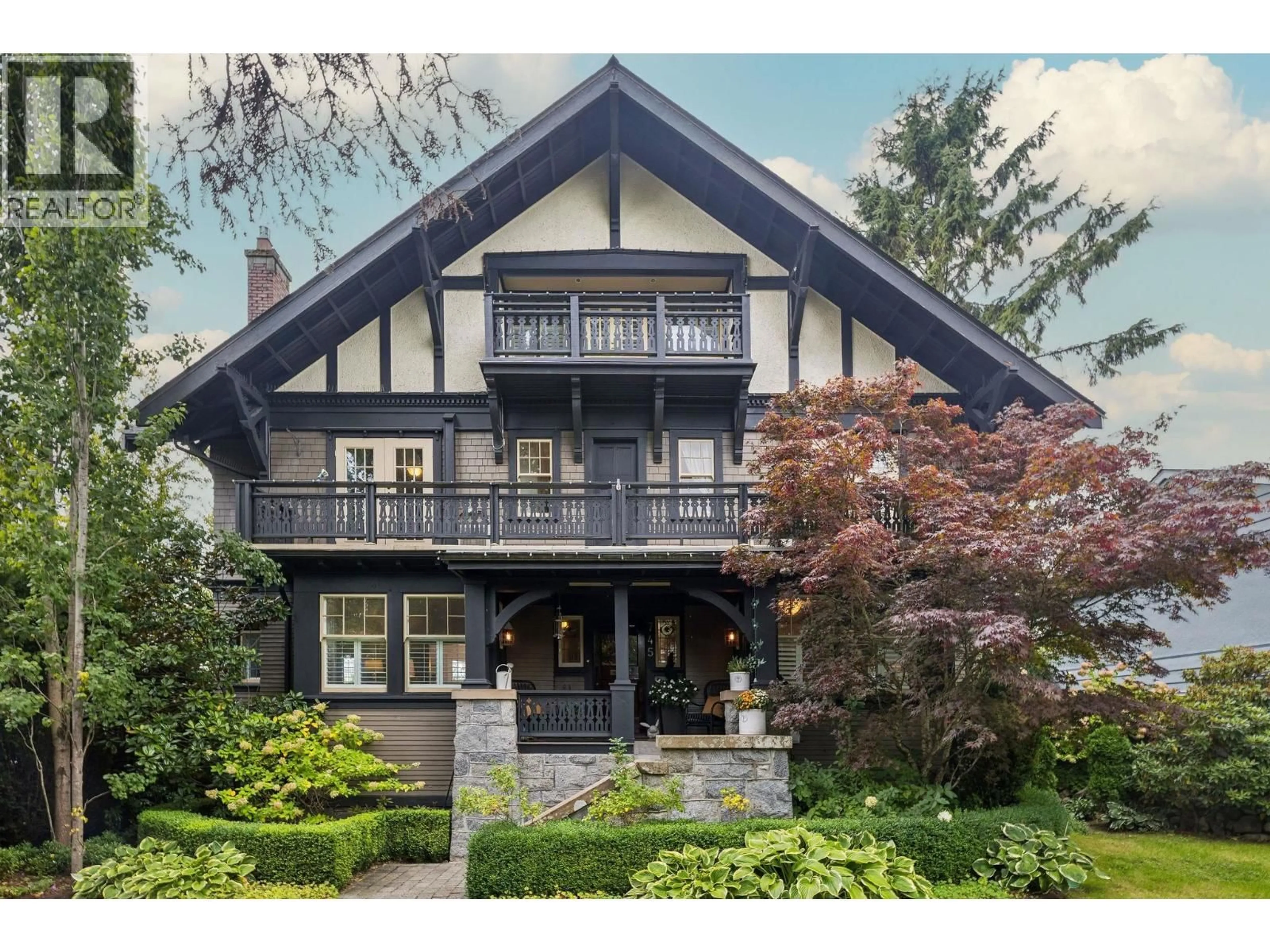 Home with brick exterior material, street for 745 GRAND BOULEVARD, North Vancouver British Columbia V7L3W3