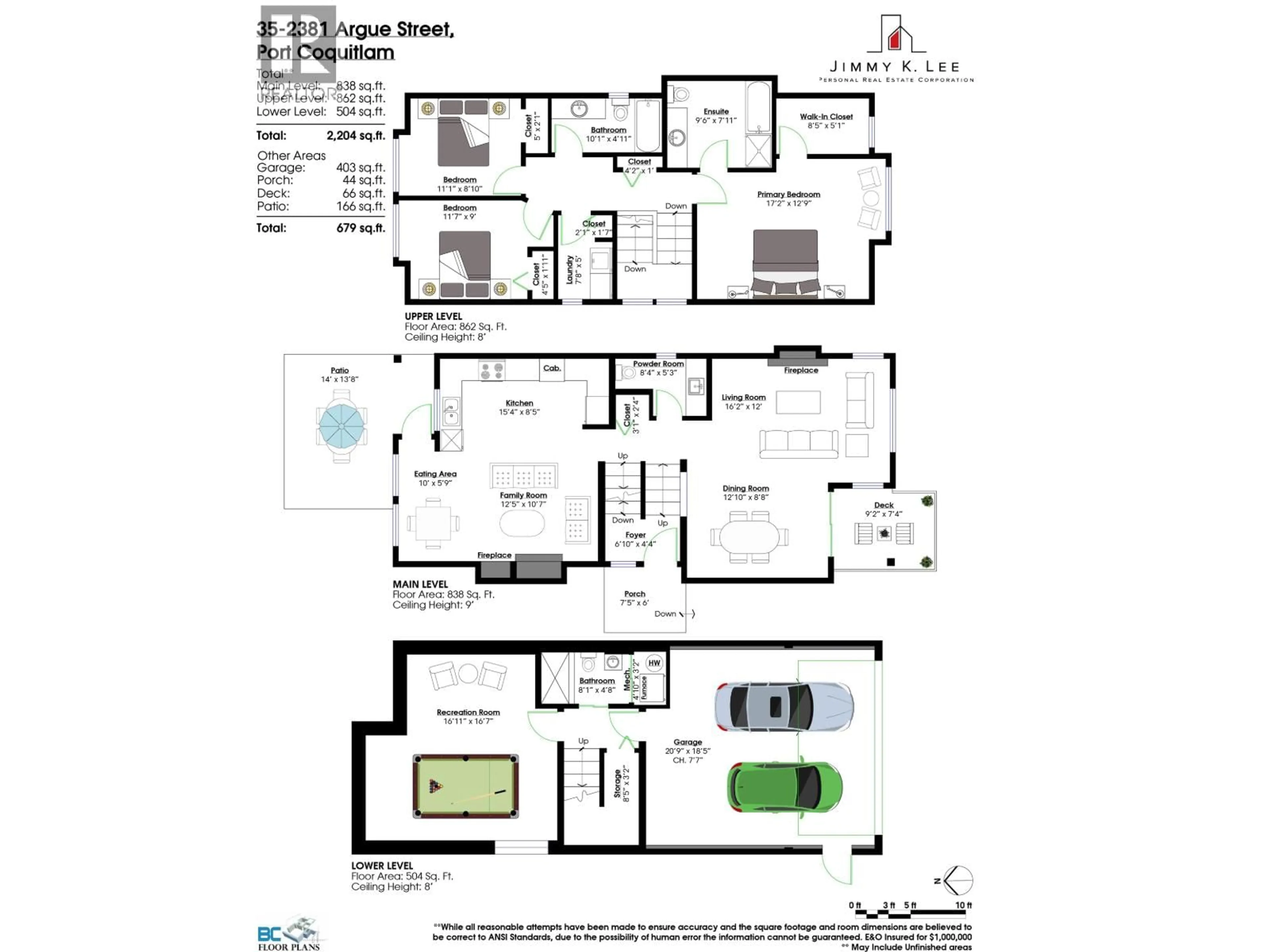 Floor plan for 35 - 2381 ARGUE STREET, Port Coquitlam British Columbia V3C6P9