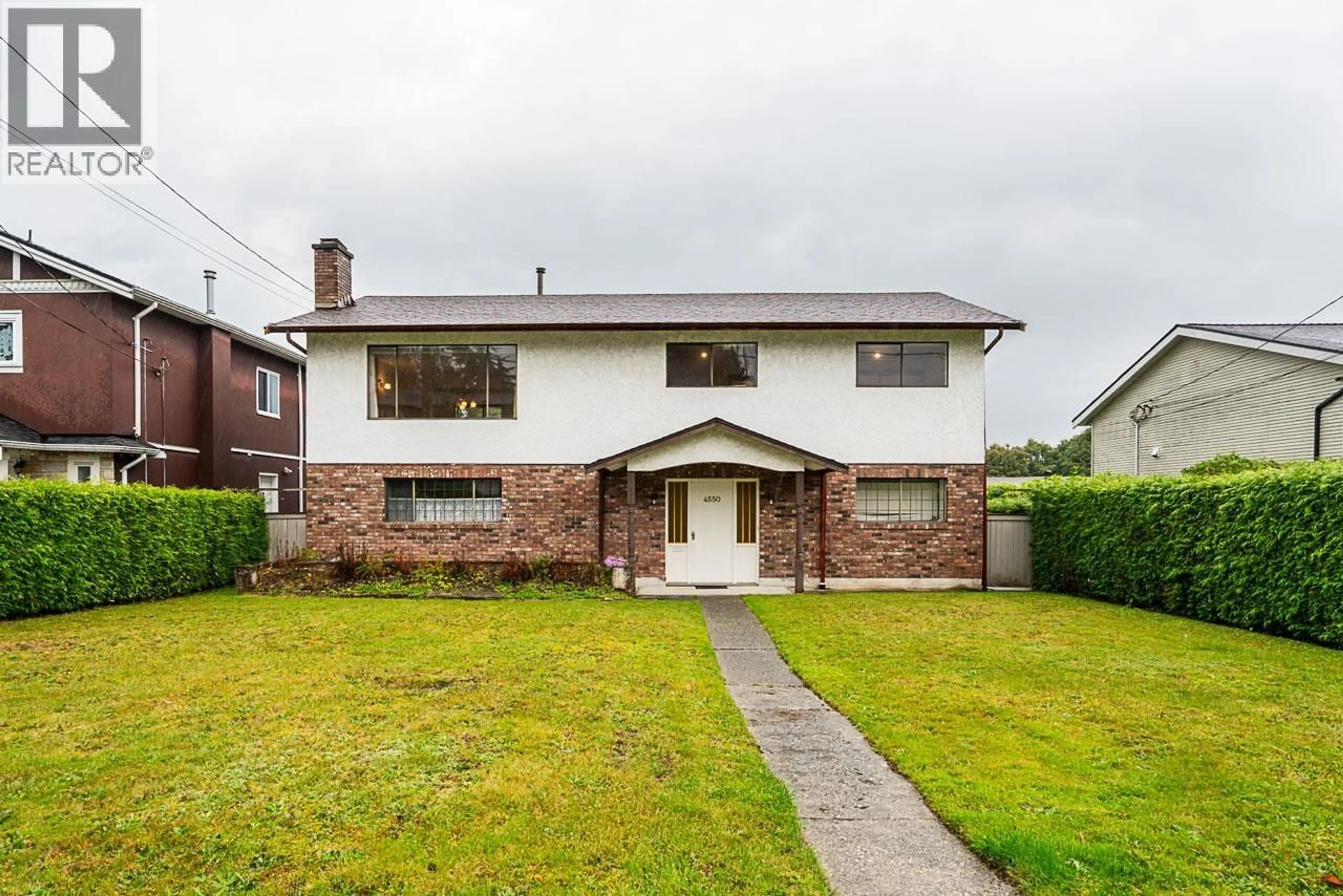 Home with brick exterior material, street for 4550 INMAN AVENUE, Burnaby British Columbia V5G2Y1