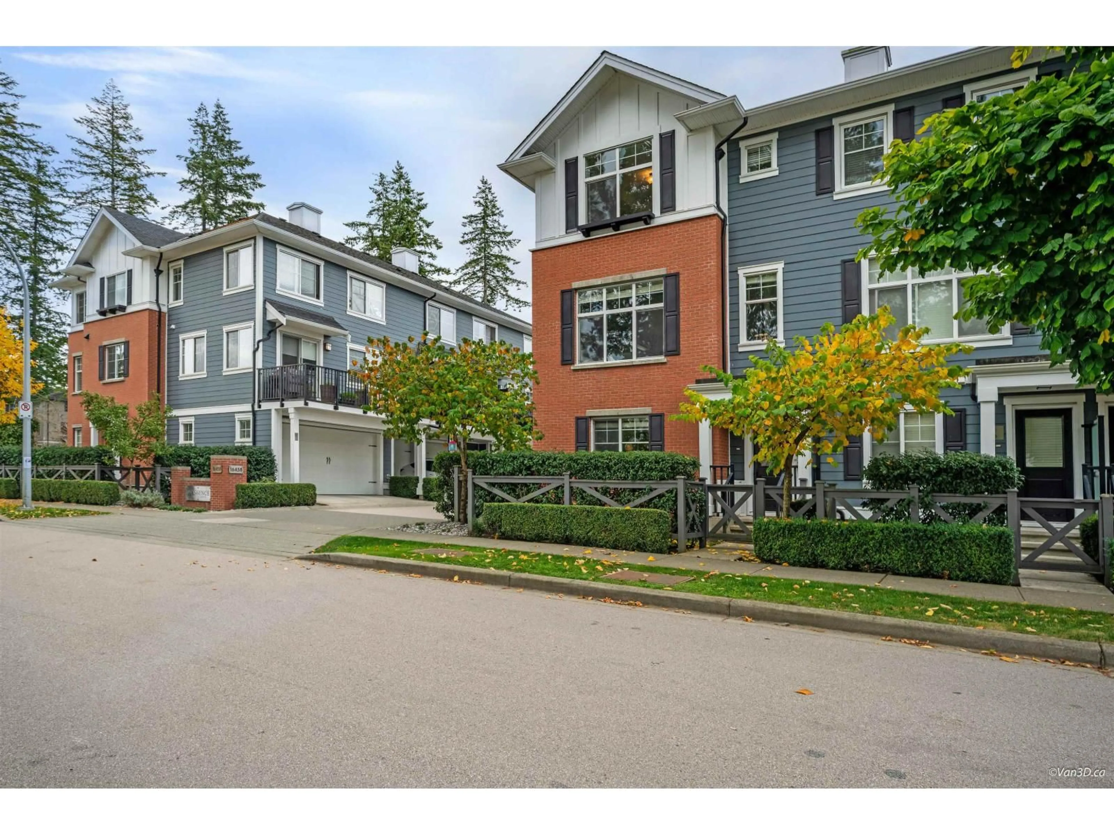 A pic from outside/outdoor area/front of a property/back of a property/a pic from drone, street for 5 - 16458 23A, Surrey British Columbia V3Z0L9