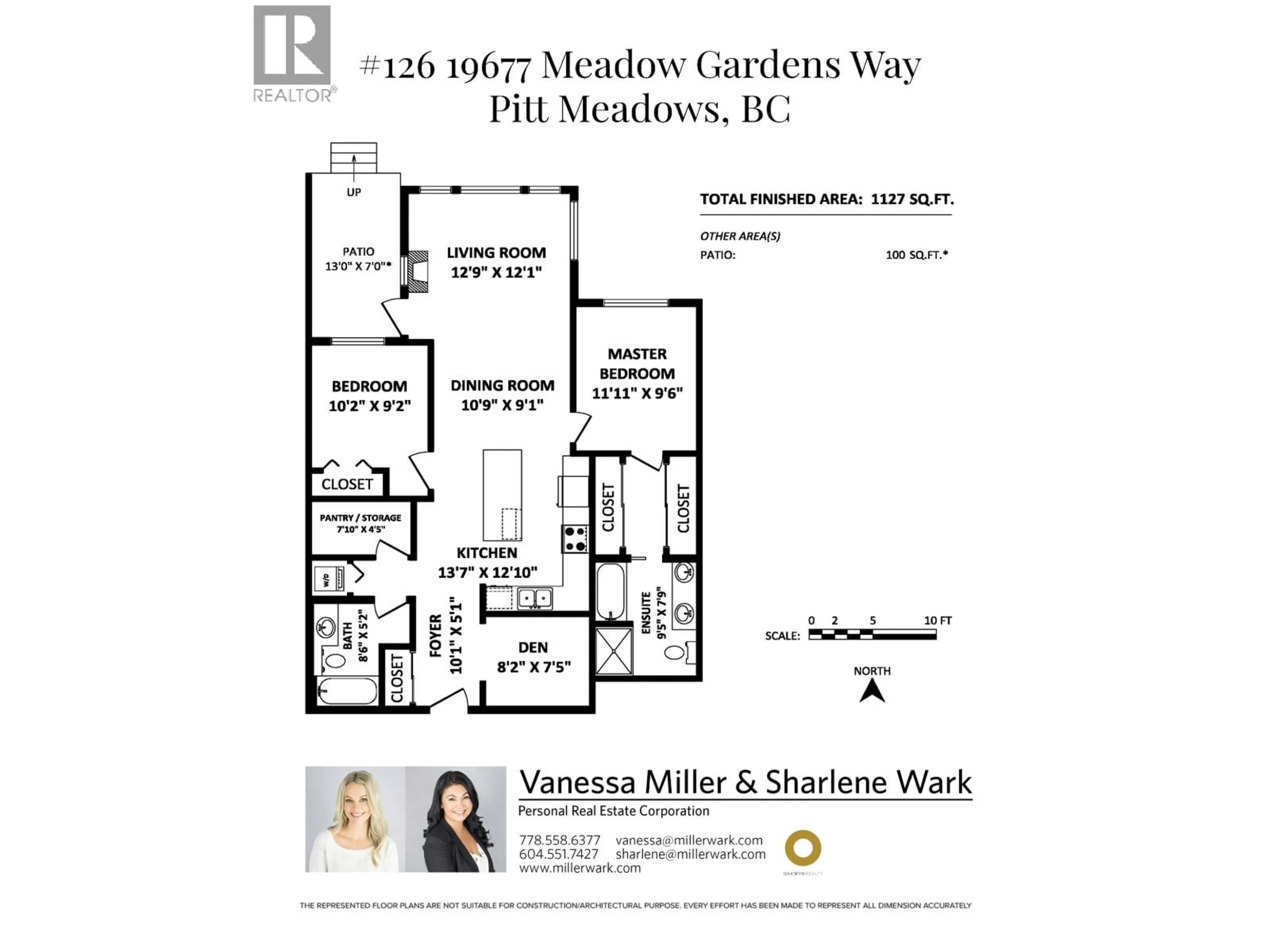 Floor plan for 126 - 19677 MEADOW GARDENS WAY, Pitt Meadows British Columbia V3Y0A2