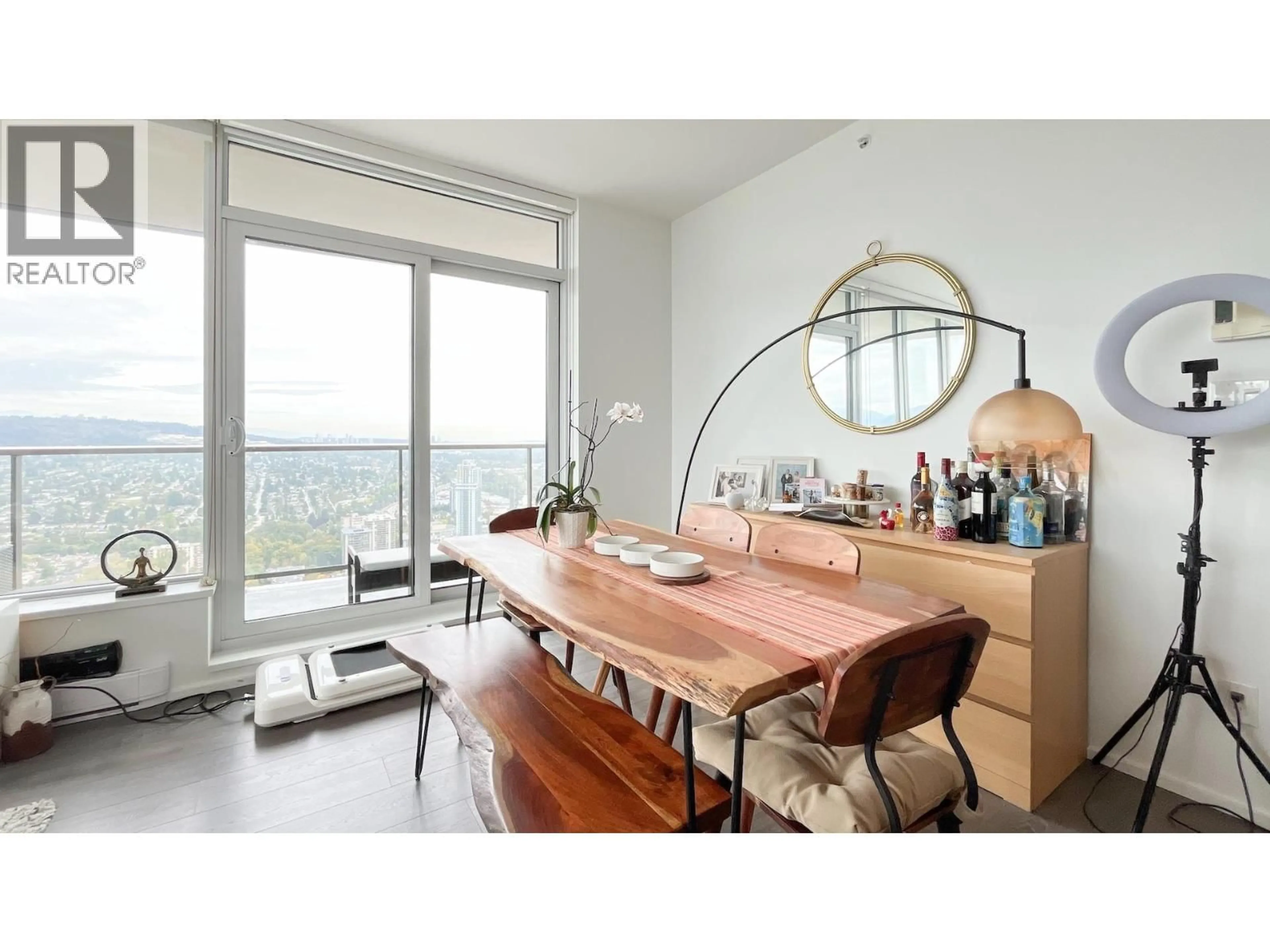 Dining room, wood/laminate floor for 4911 - 4650 BRENTWOOD BOULEVARD, Burnaby British Columbia V5C0M3