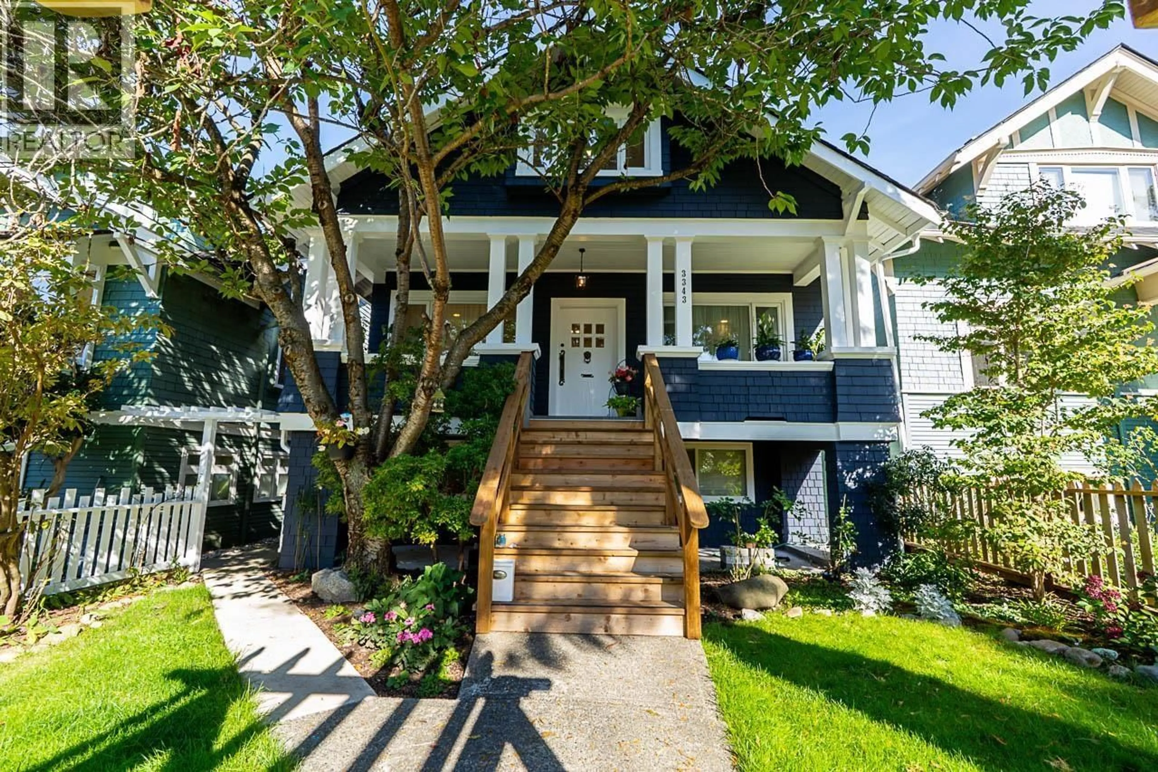 Home with vinyl exterior material, street for 3343 3RD AVENUE, Vancouver British Columbia V6R1L3