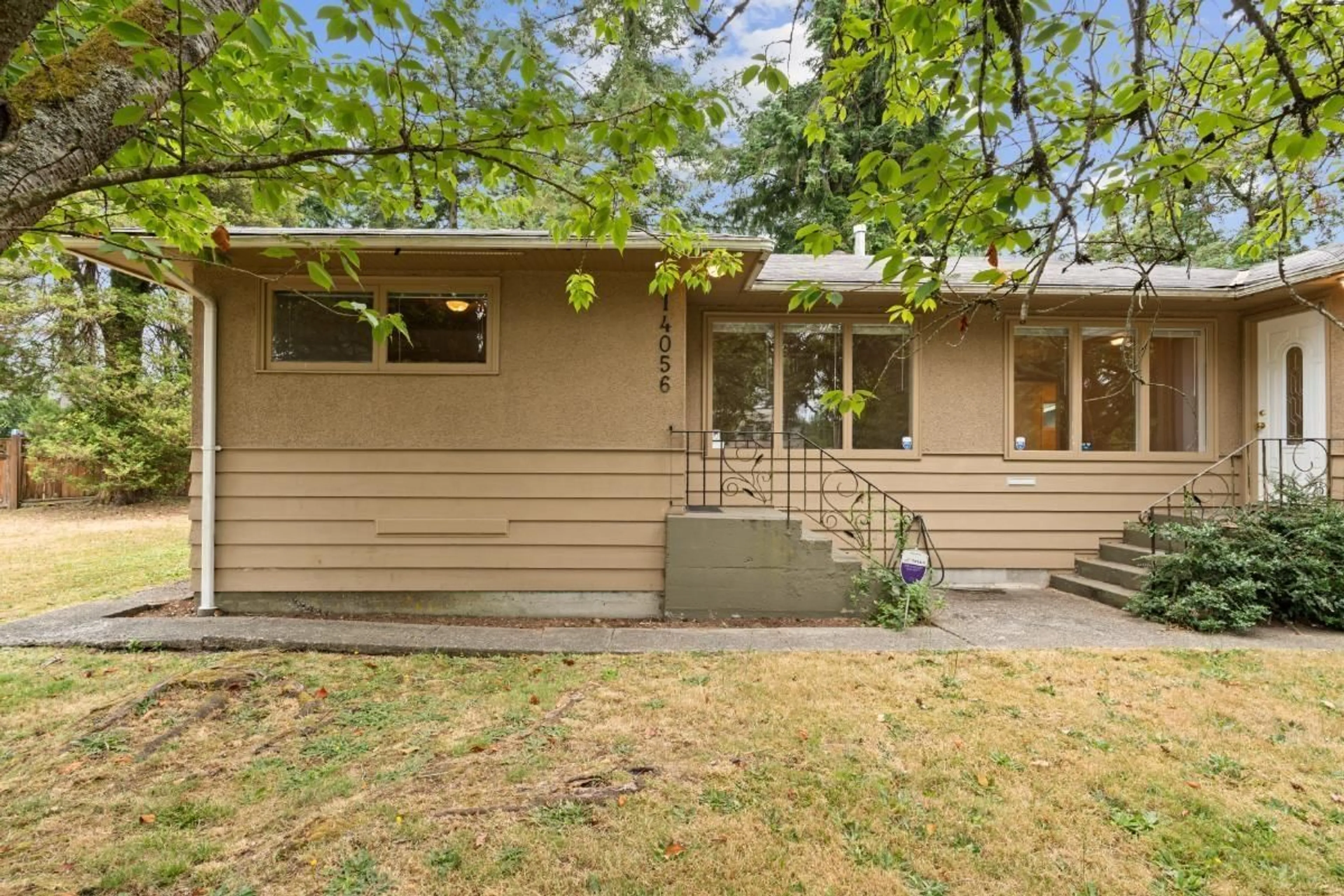 Home with vinyl exterior material, street for 14054 ANTRIM, Surrey British Columbia V3R5H7