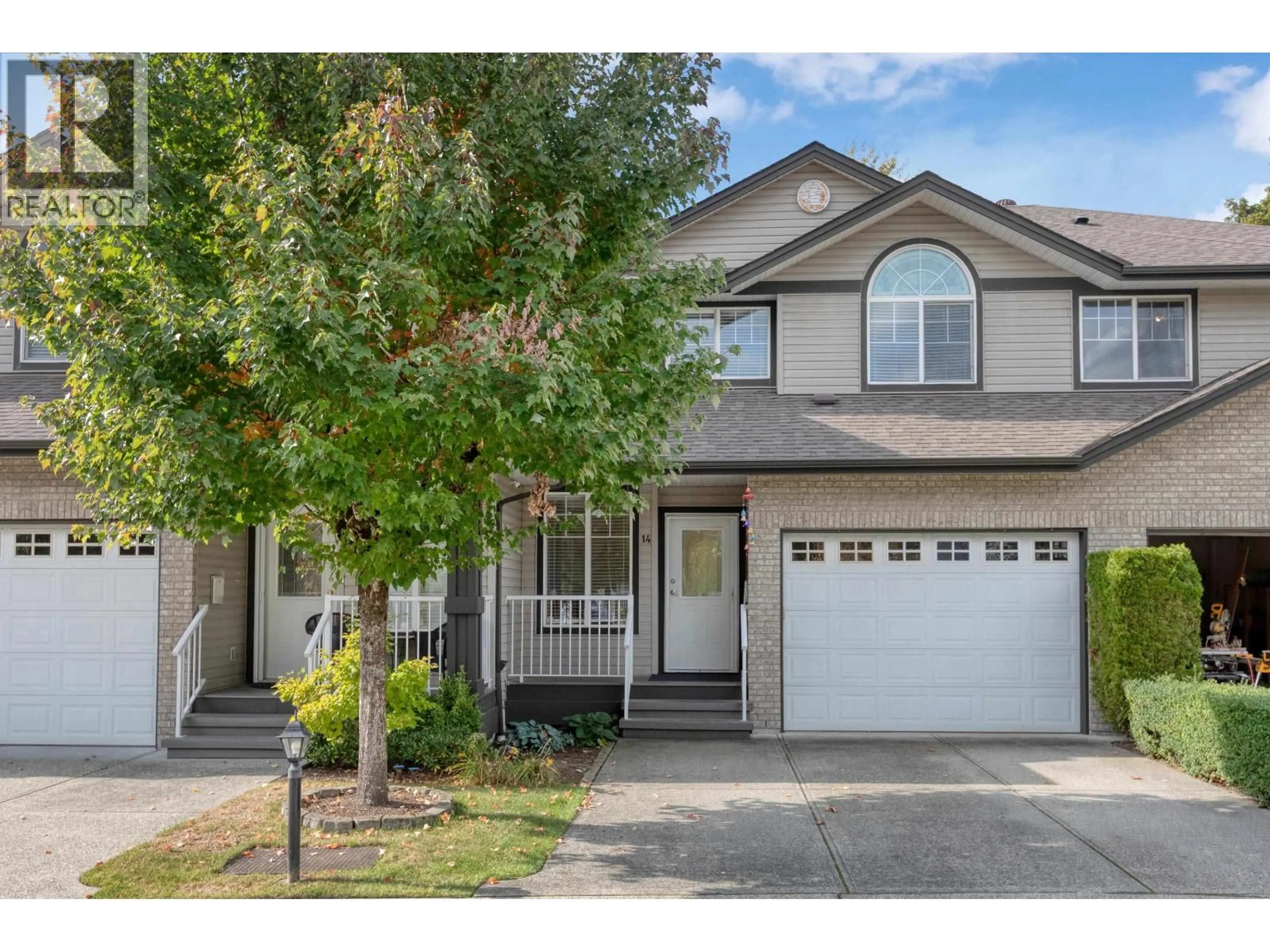 Home with vinyl exterior material, street for 14 - 11358 COTTONWOOD DRIVE, Maple Ridge British Columbia V2X5V5