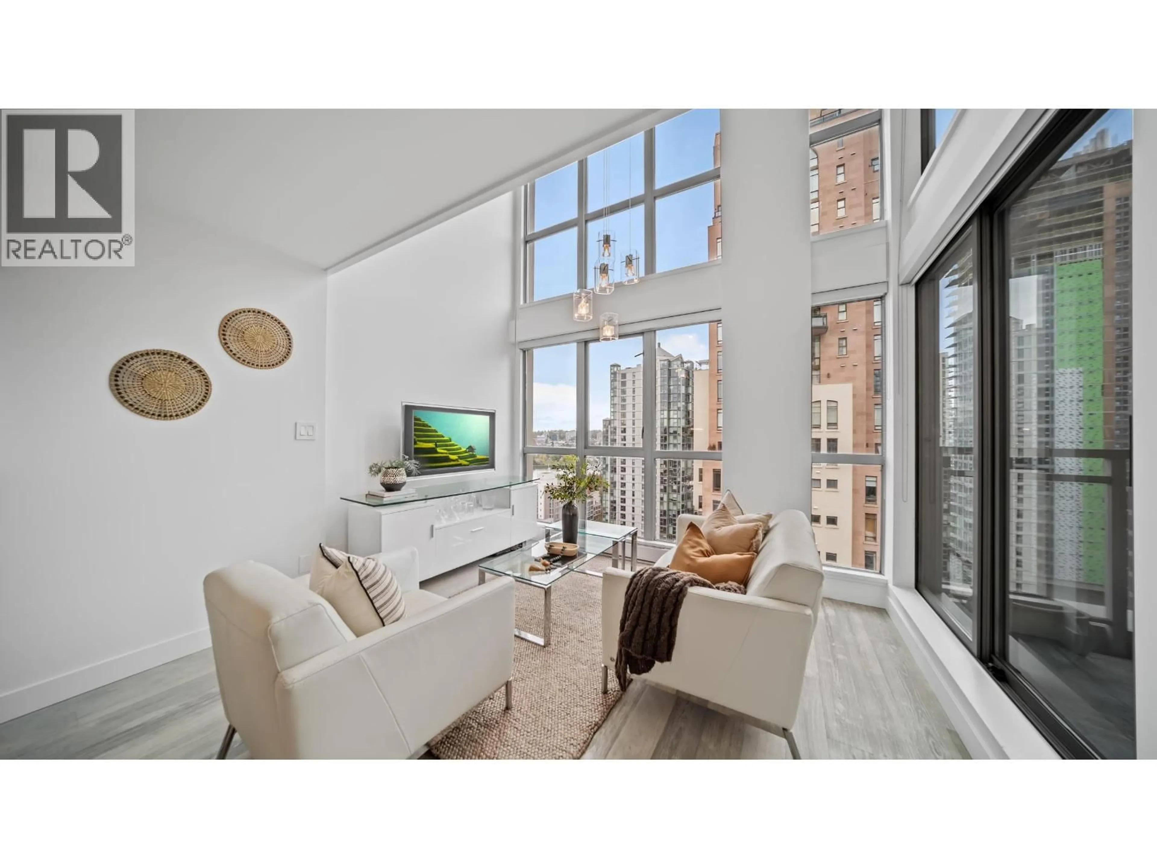 Living room with furniture, unknown for 1802 - 1238 RICHARDS STREET, Vancouver British Columbia V6B6M6