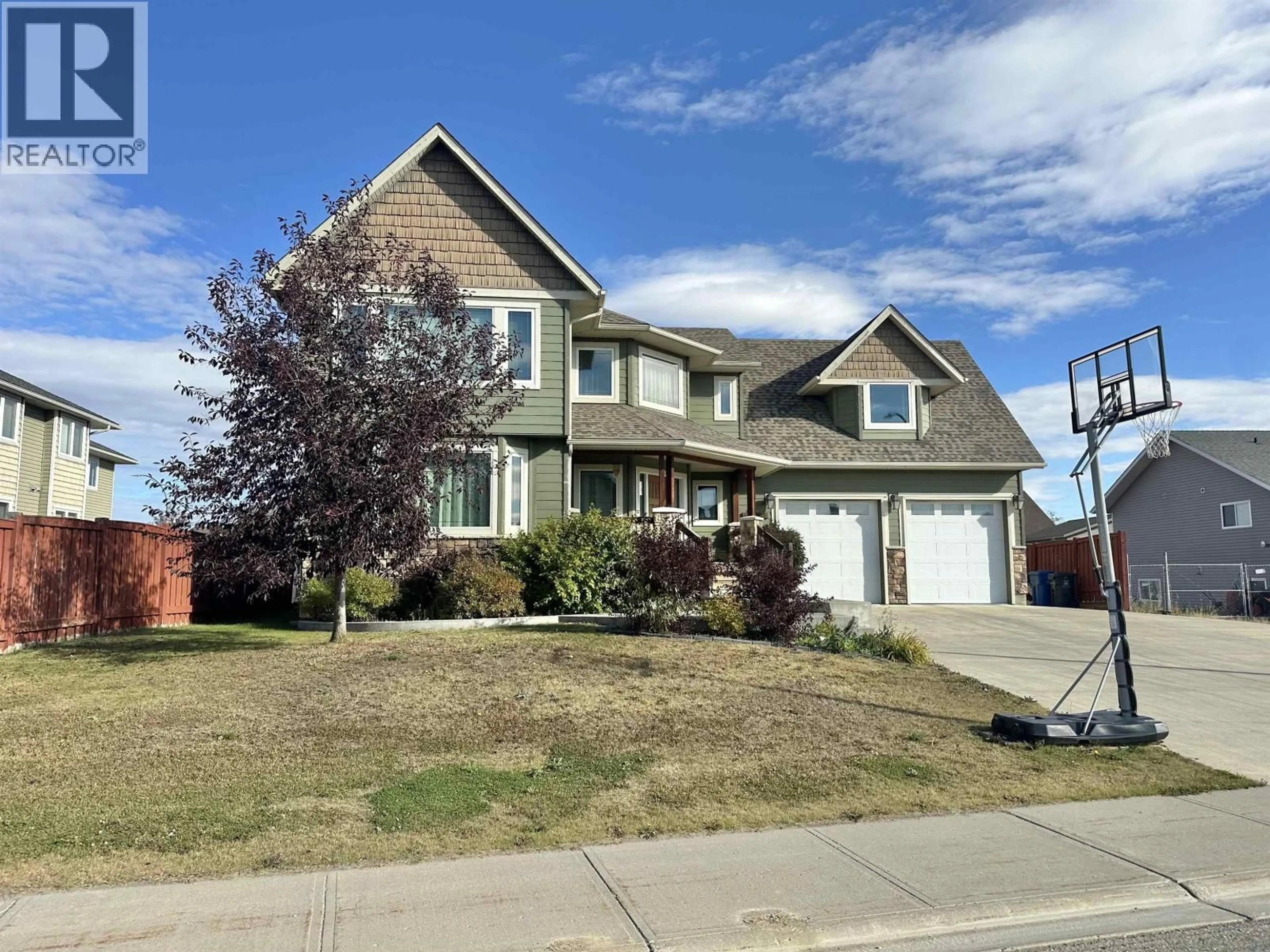 Home with vinyl exterior material, street for 11023 88 STREET, Fort St. John British Columbia V1J7G5