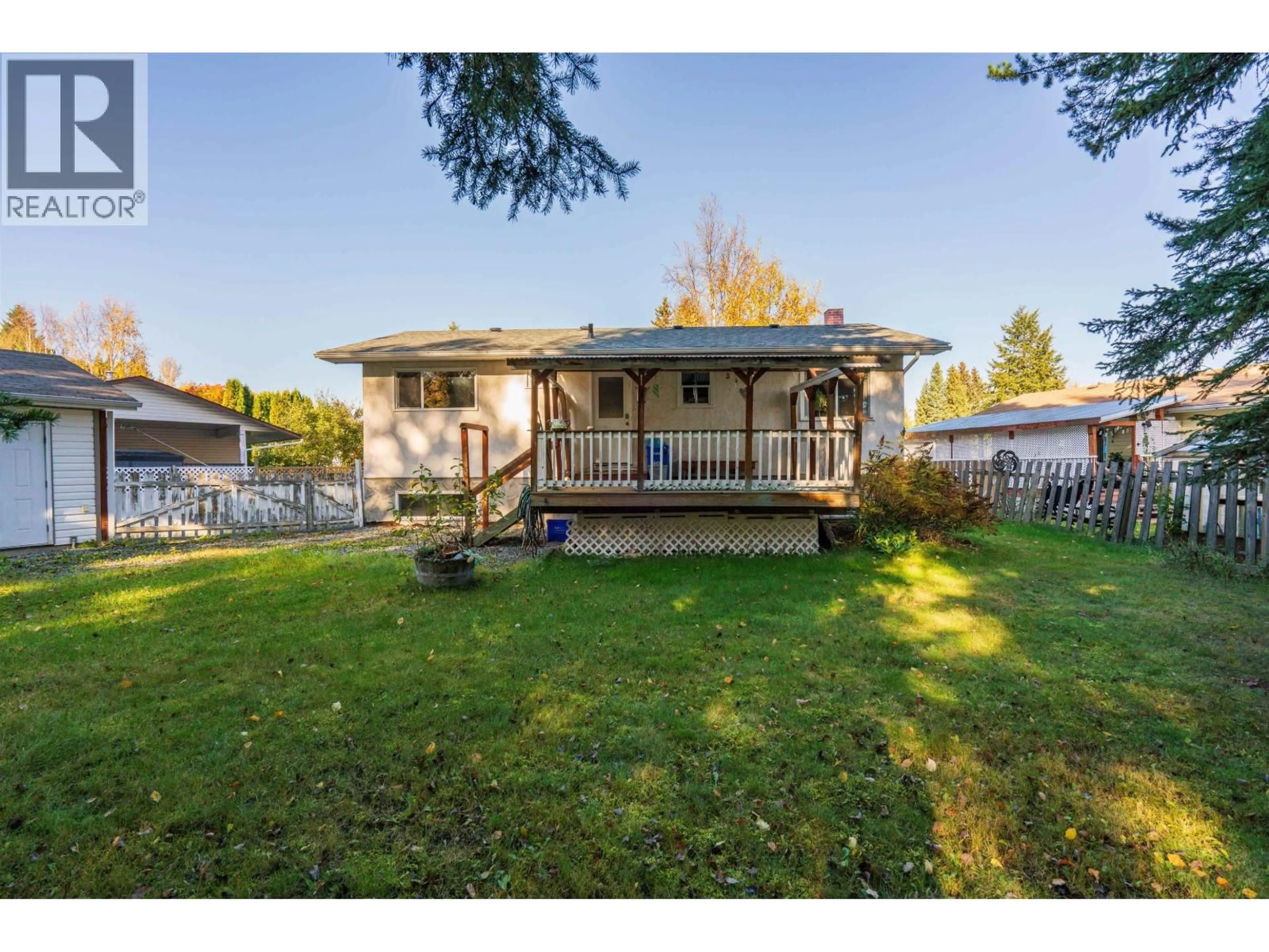 A pic from outside/outdoor area/front of a property/back of a property/a pic from drone, street for 7837 PIEDMONT CRESCENT, Prince George British Columbia V2N3K8