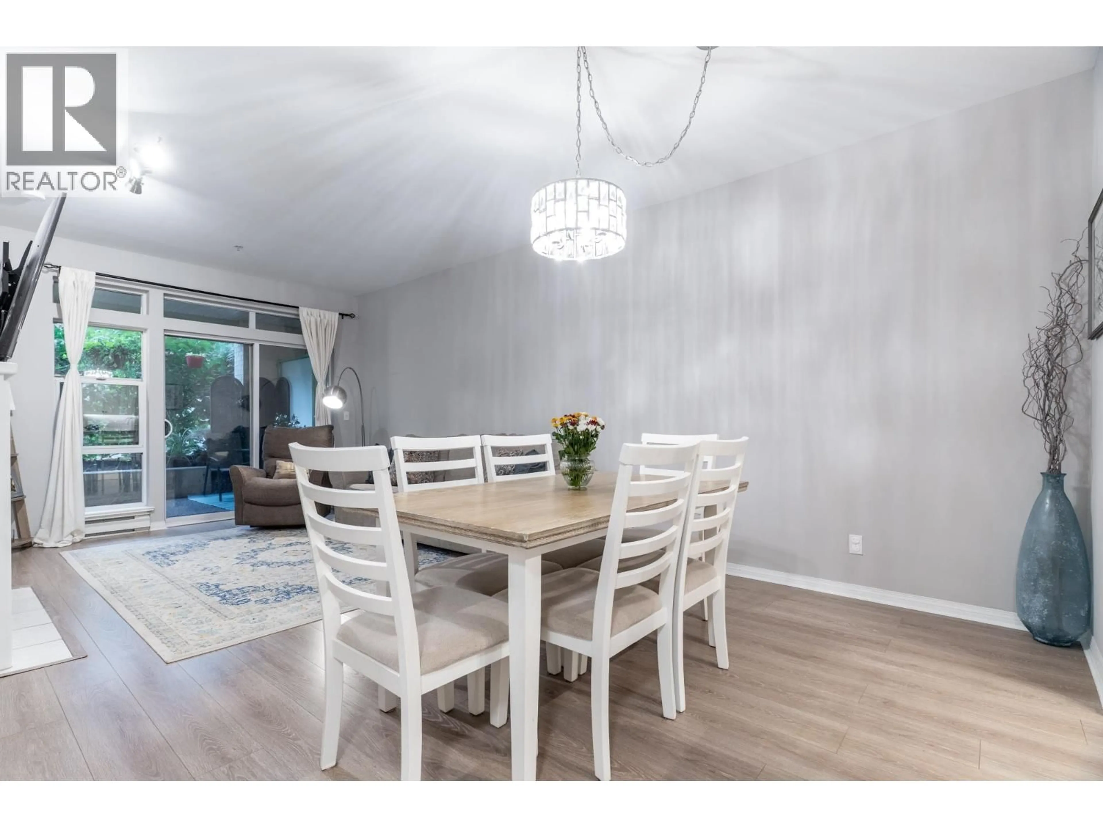 Dining room, wood/laminate floor for 109 - 301 MAUDE ROAD, Port Moody British Columbia V3H5B1