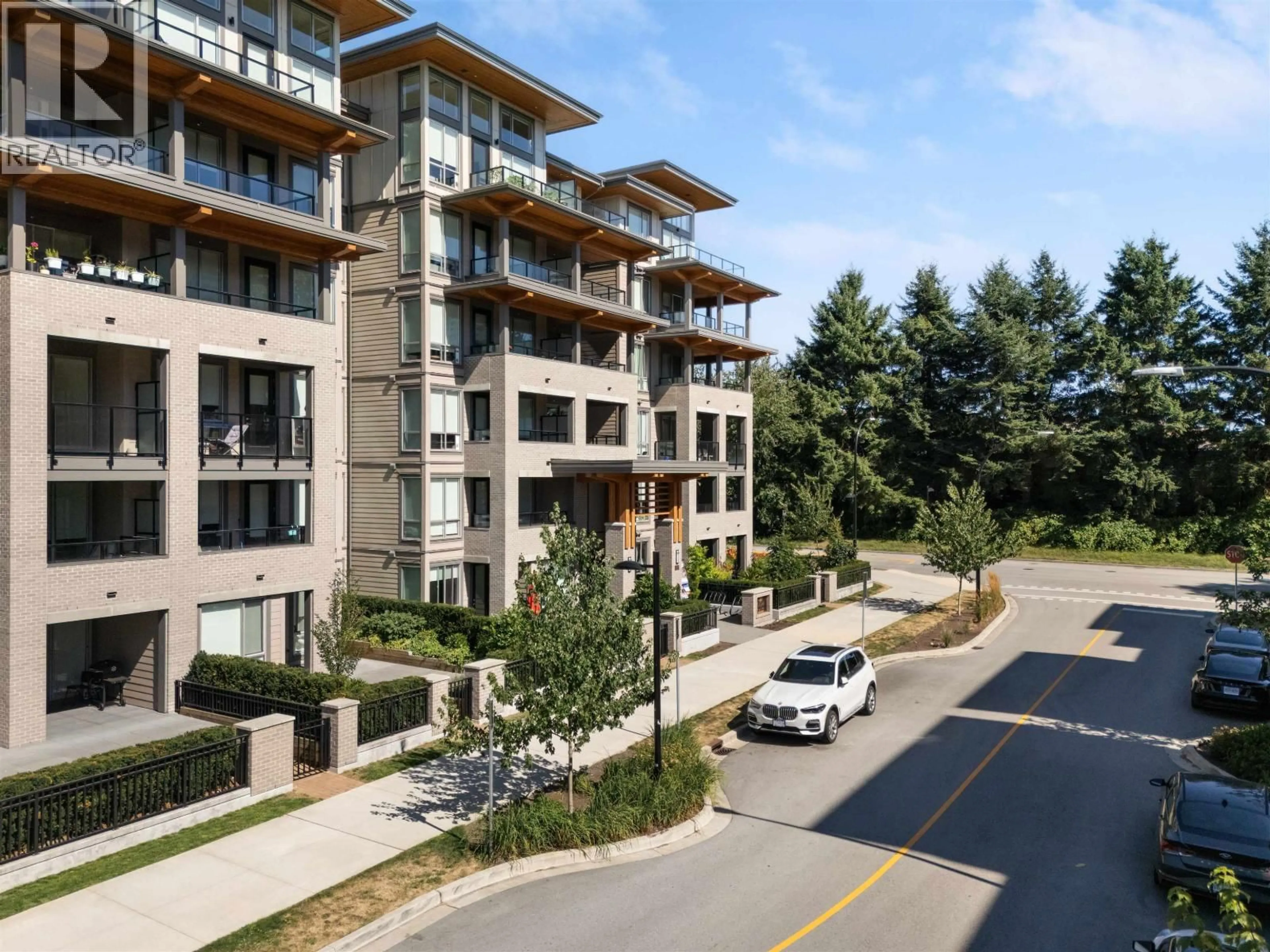 A pic from outside/outdoor area/front of a property/back of a property/a pic from drone, street for 222 - 7588 16TH STREET, Burnaby British Columbia V3N0H8