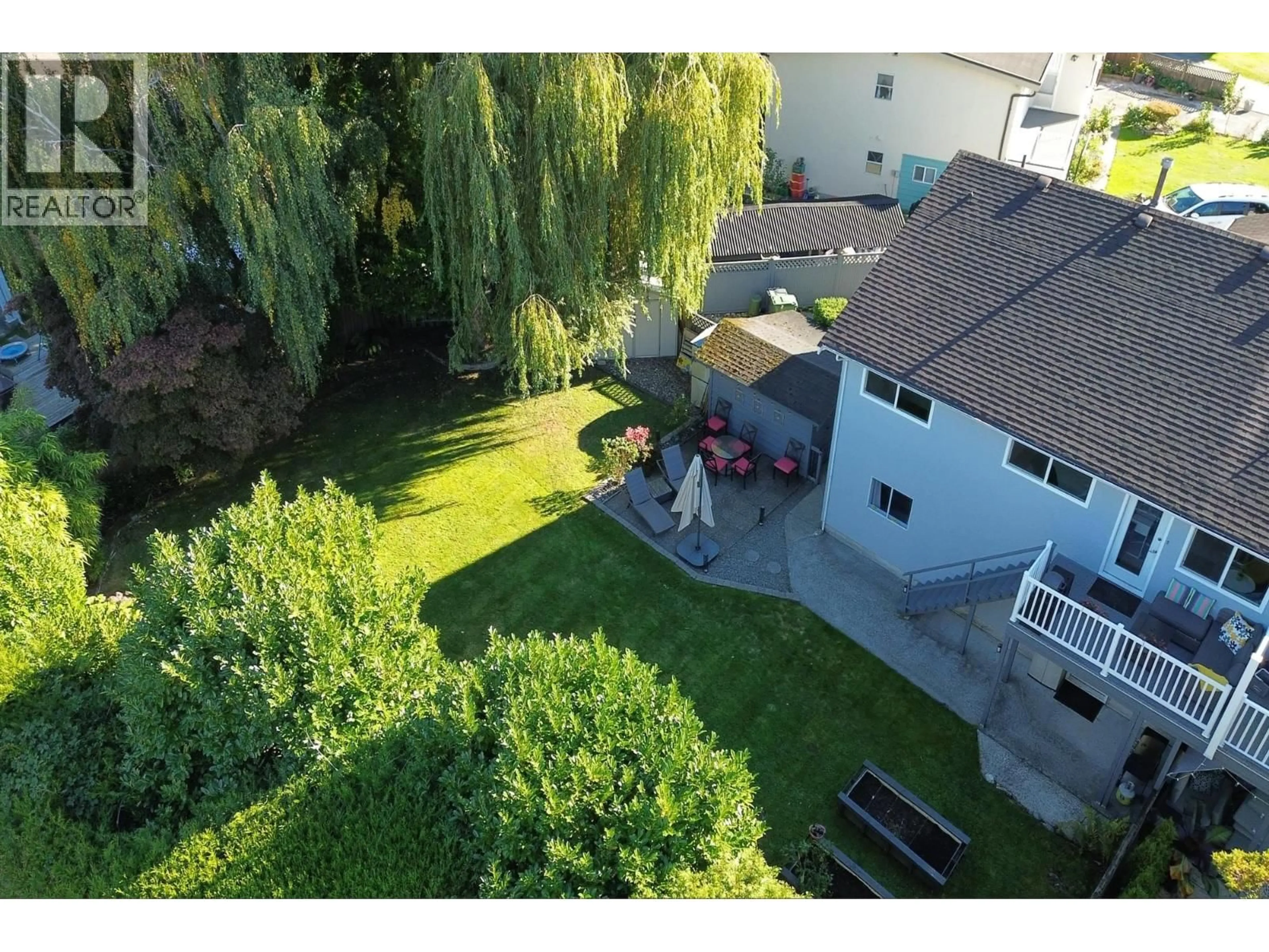 A pic from outside/outdoor area/front of a property/back of a property/a pic from drone, unknown for 8800 ROSEDENE COURT, Richmond British Columbia V7A2P9