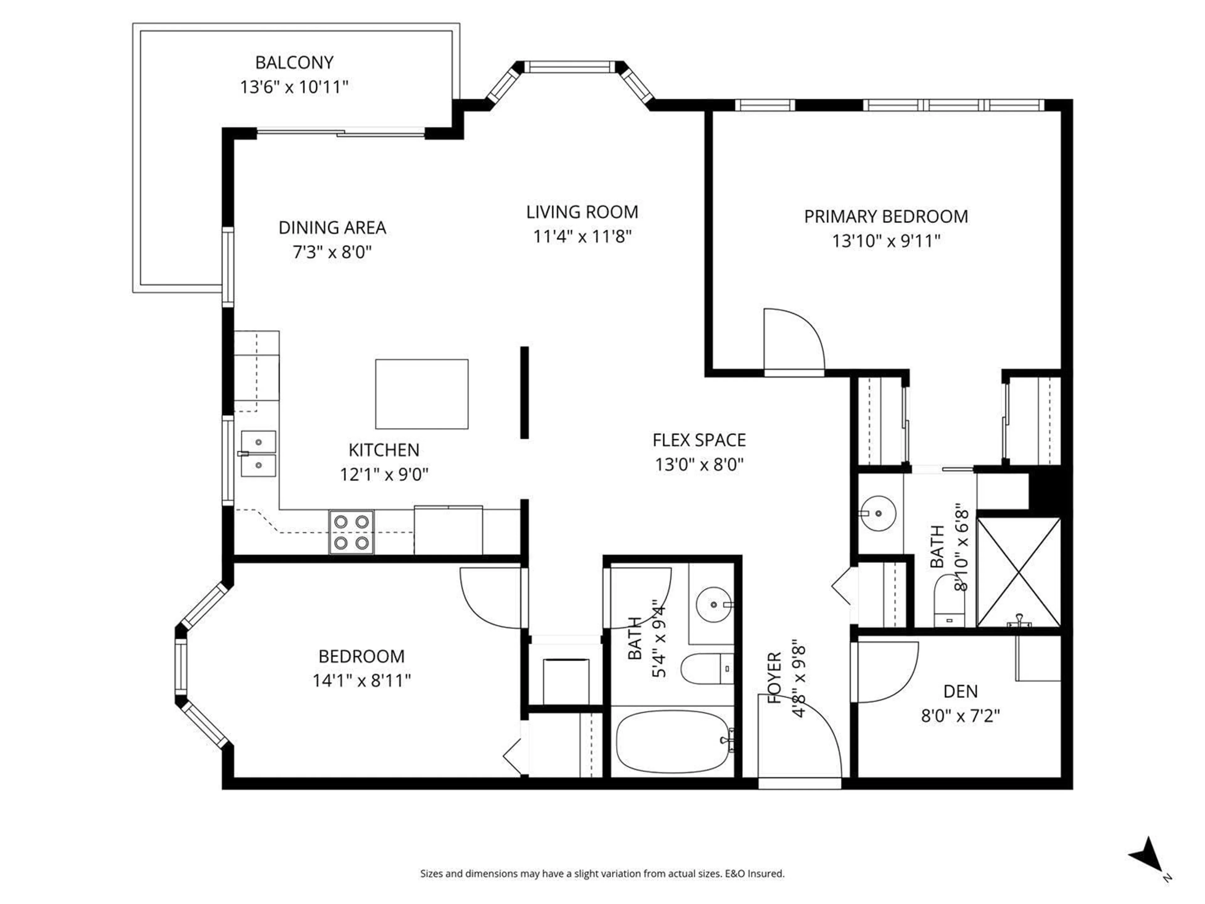 Floor plan for 106 - 45535 SPADINA AVENUE, Chilliwack British Columbia V2P1V2