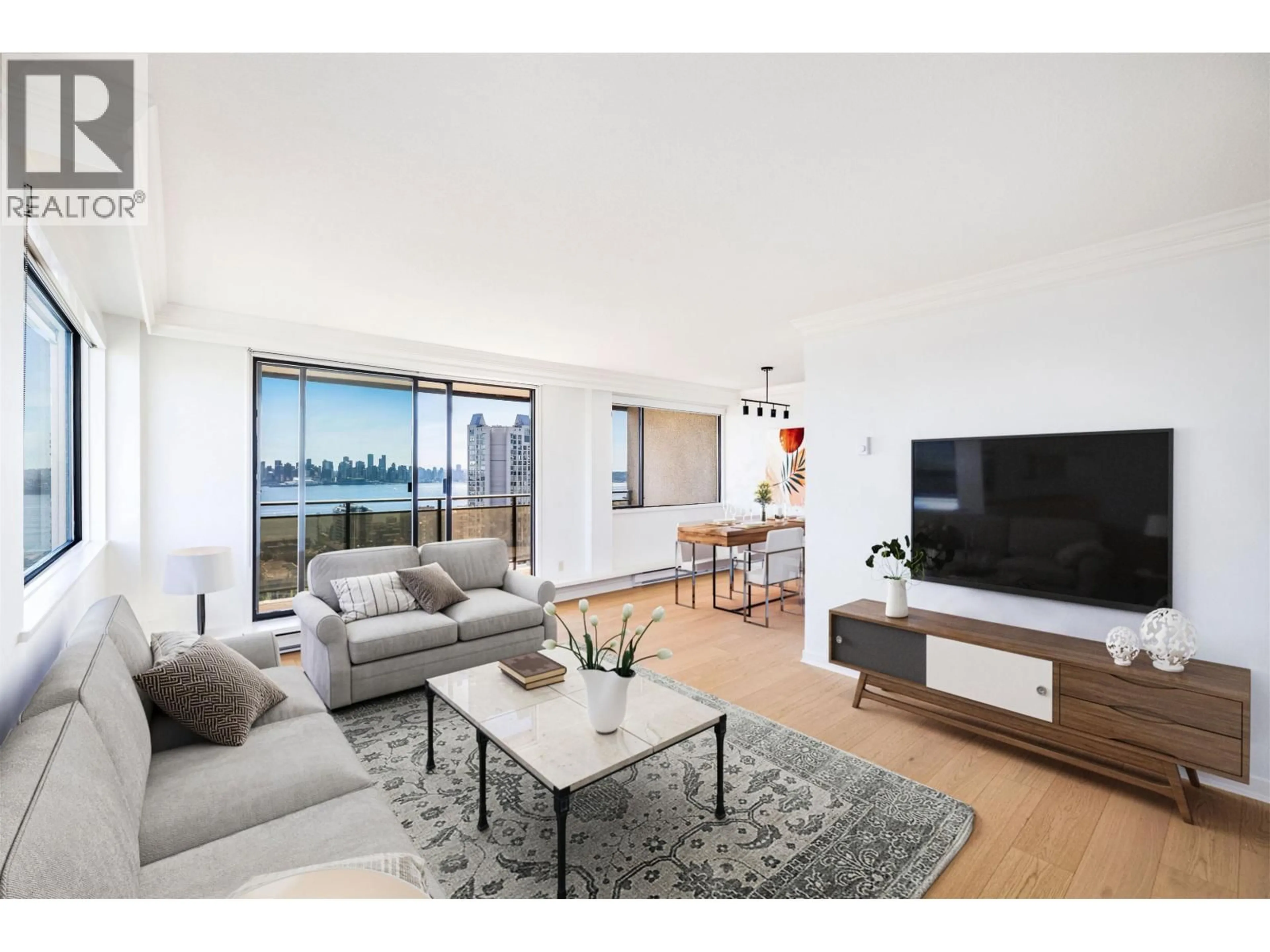 Living room with furniture, unknown for 1202 - 444 LONSDALE AVENUE, North Vancouver British Columbia V7M3H5