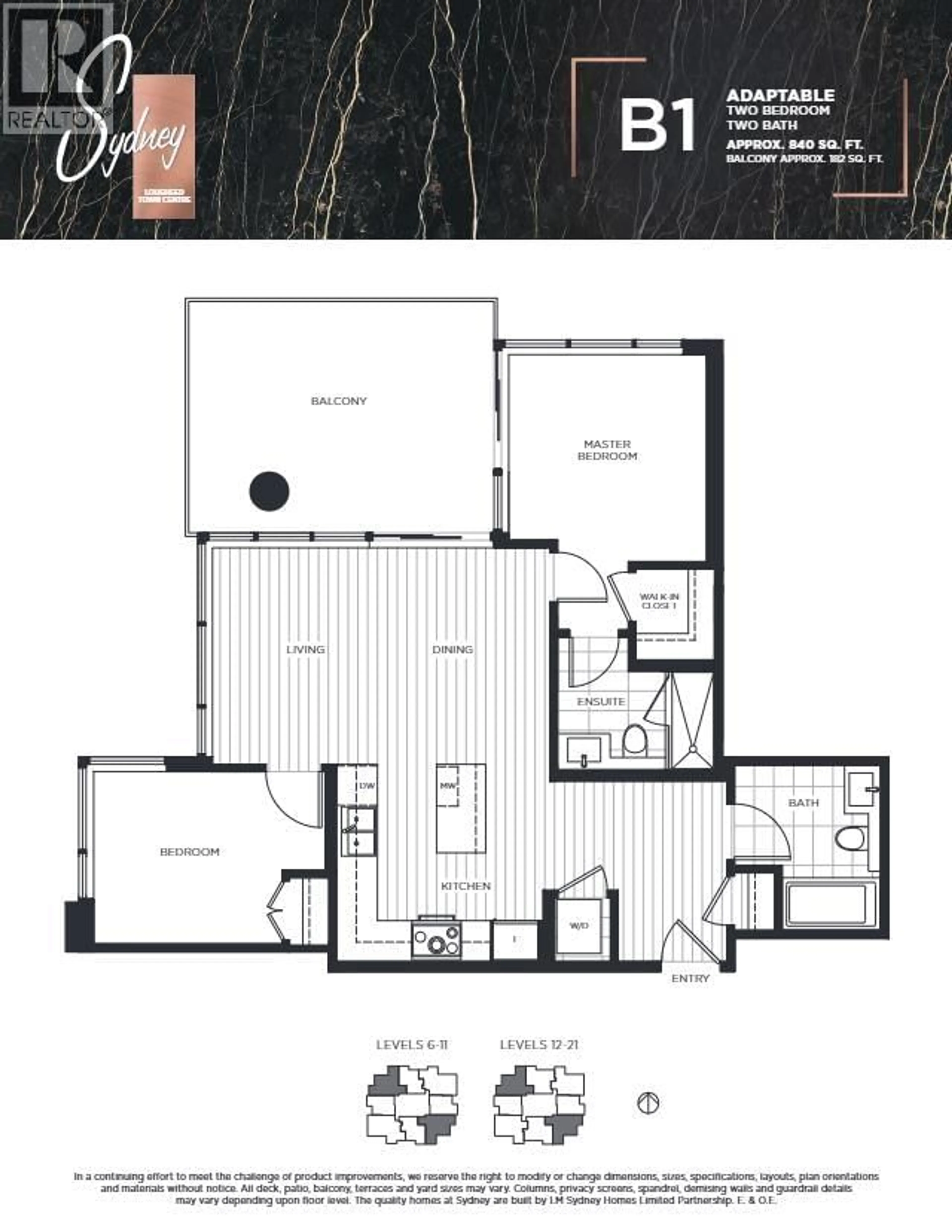 Floor plan for 704 - 555 SYDNEY AVENUE, Coquitlam British Columbia V3K0G5