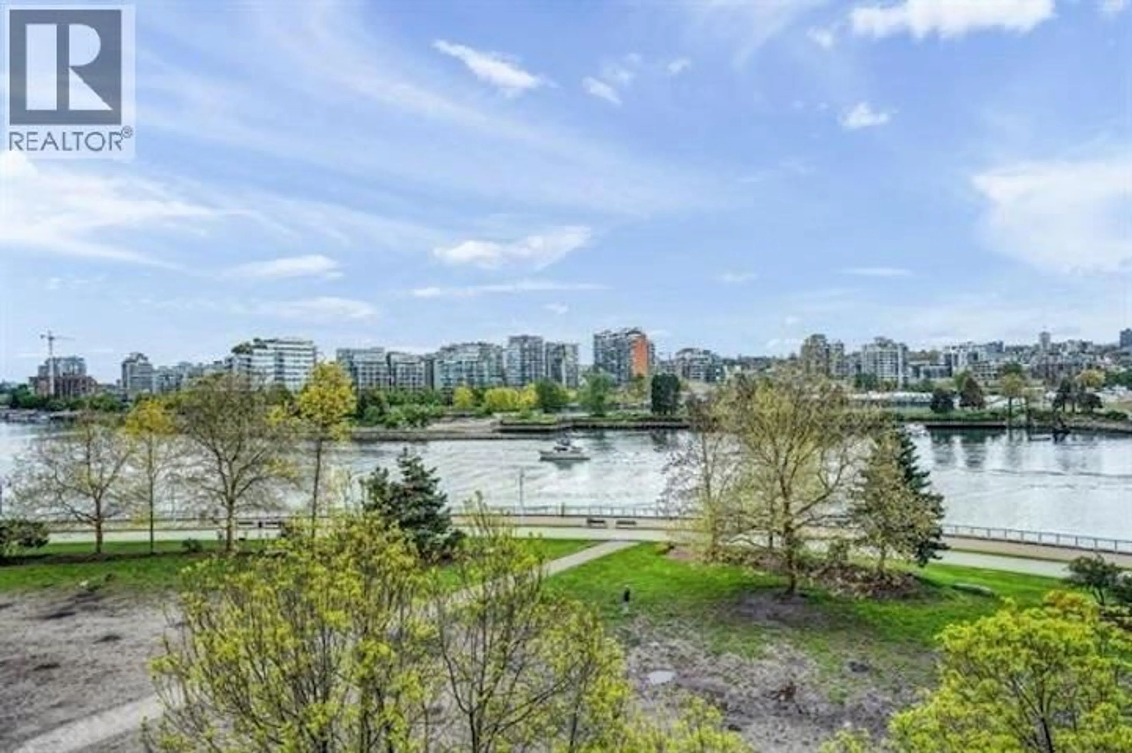 Patio, water/lake/river/ocean view for 1106 - 980 COOPERAGE WAY, Vancouver British Columbia V6B0C3